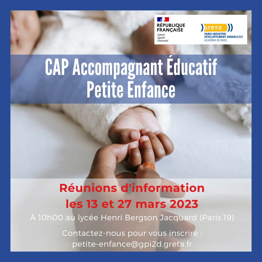 Greta Cap Petite Enfance Ile De France