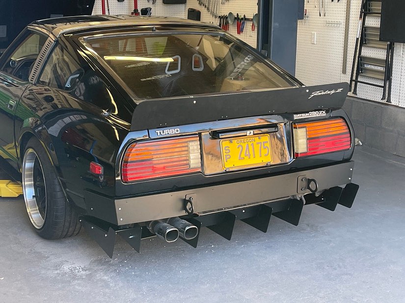 😮‍💨 Datsun 280ZX ✓ Rear Window Louvers ✓ Rear Spoiler ✓ Rear