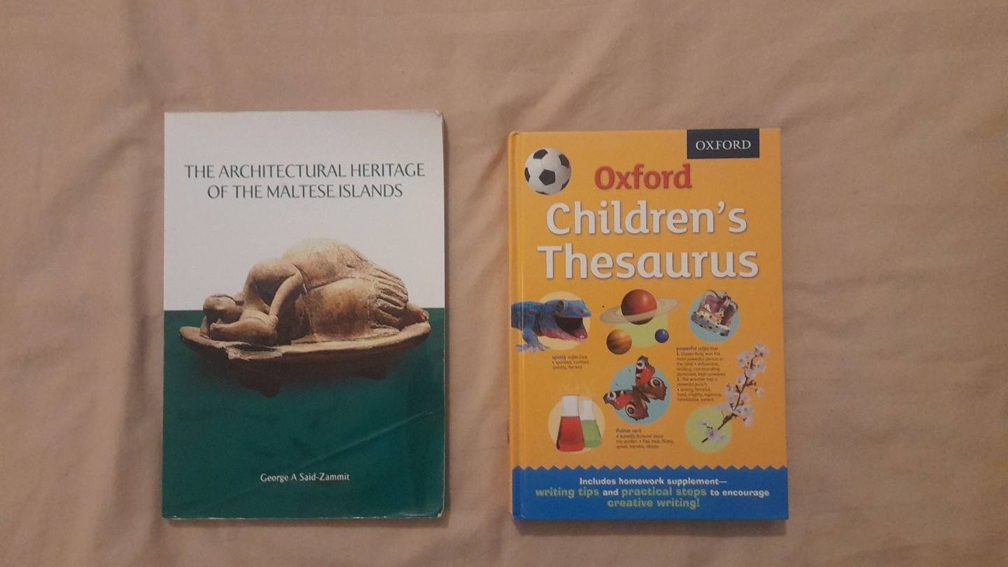 A large selection of books from primary till secondary