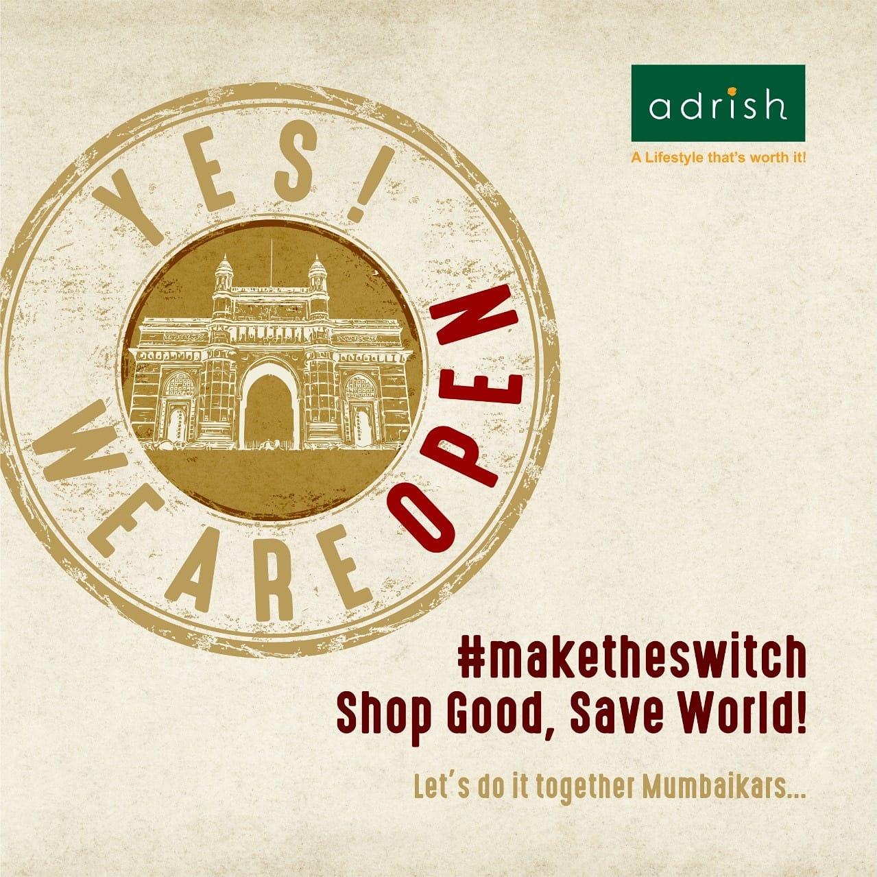 Adrish - Mumbai! We are now open. Visit us to experience a zero waste ...
