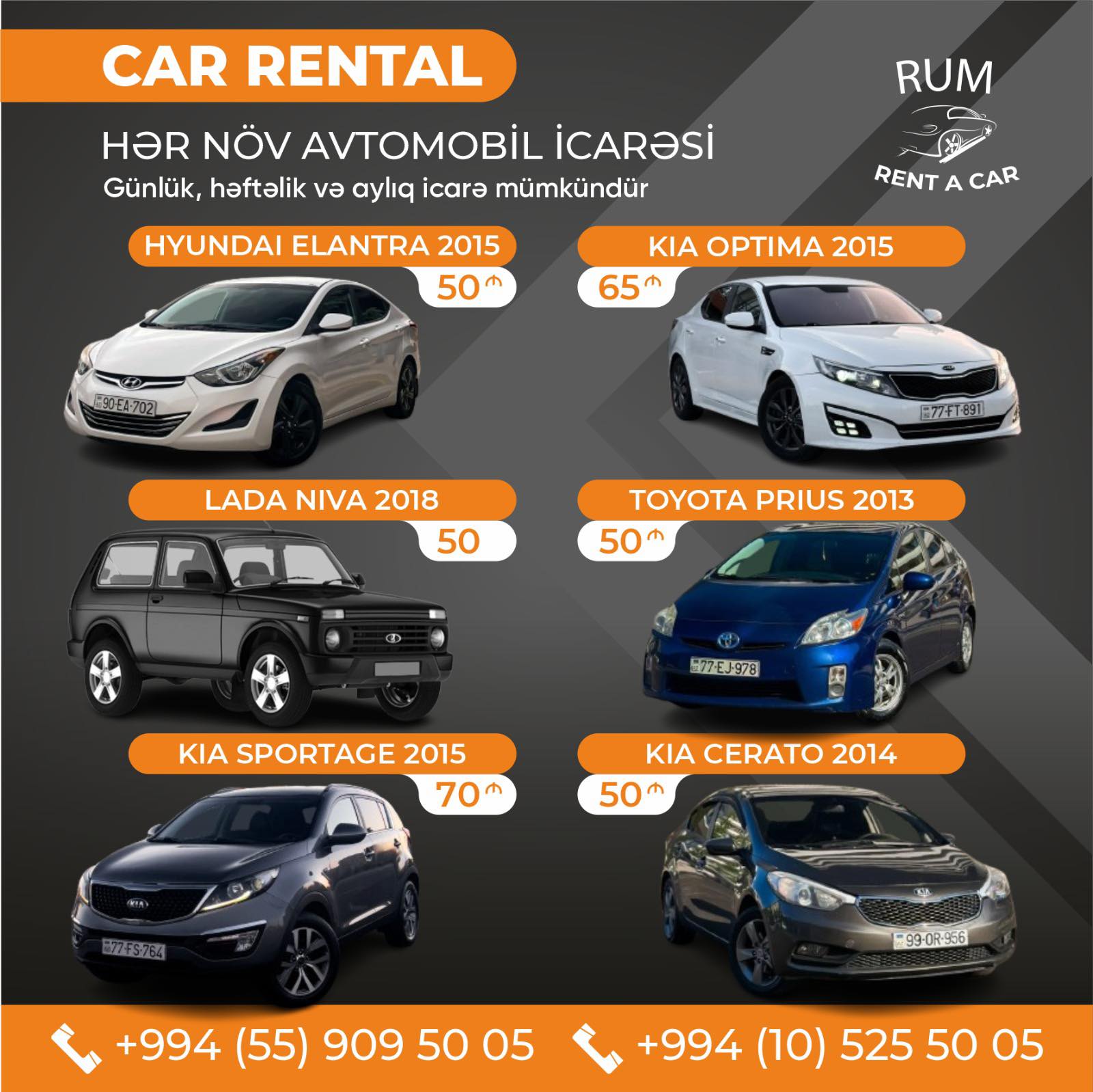 RUM Rent A Car Baku | Baku