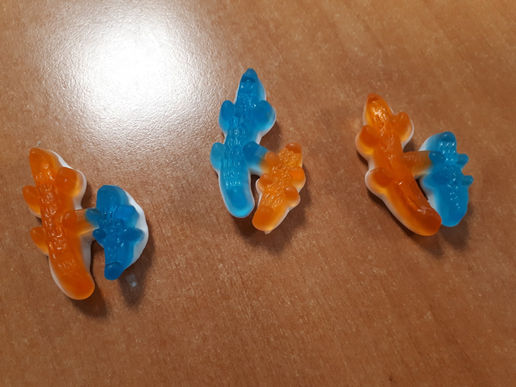 Haribo Crocodile Gelatine De Porc