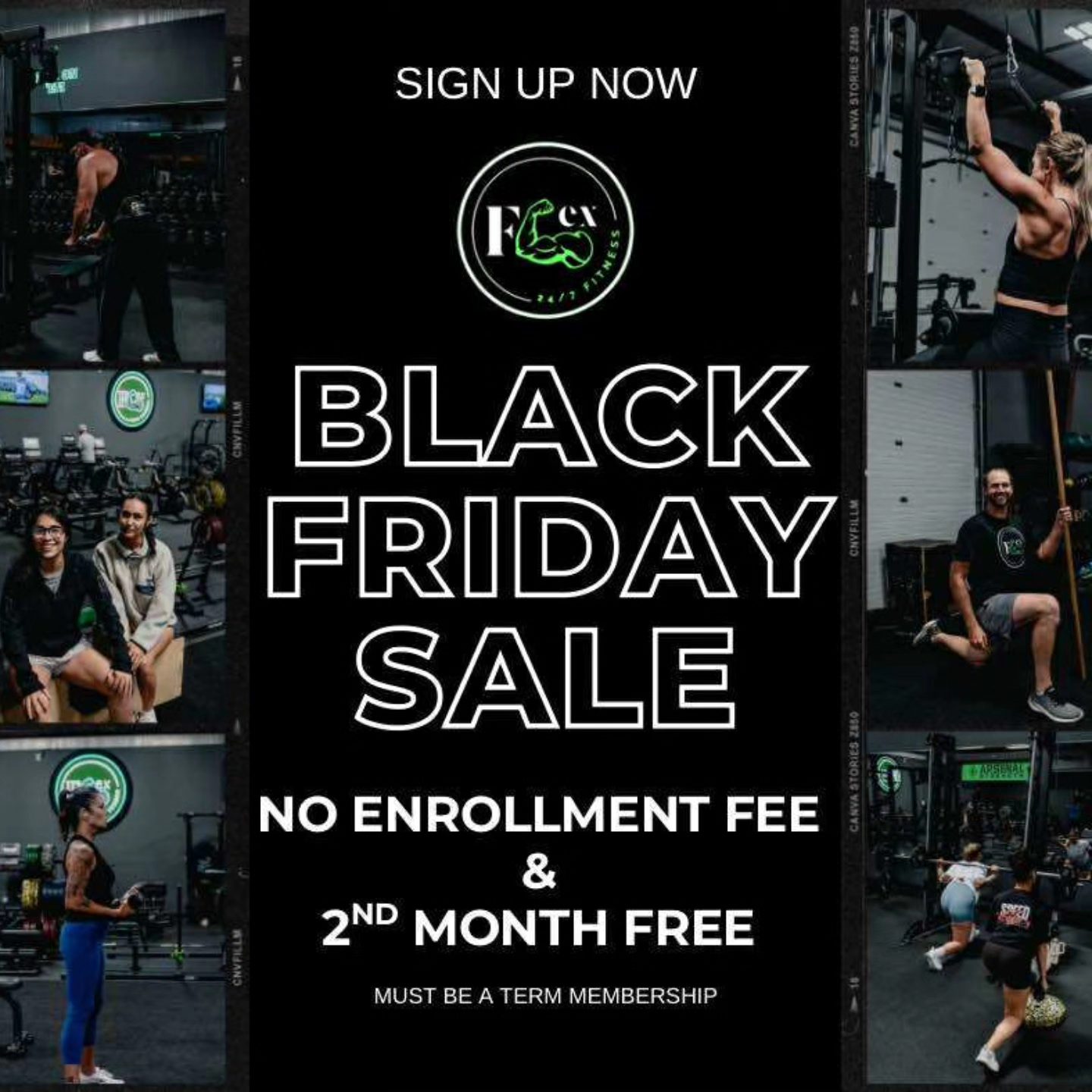 💚🖤 FLEX FRIDAY • BLACK FRIDAY SALE 🖤💚... - Flex Fitness 24/7 | Facebook