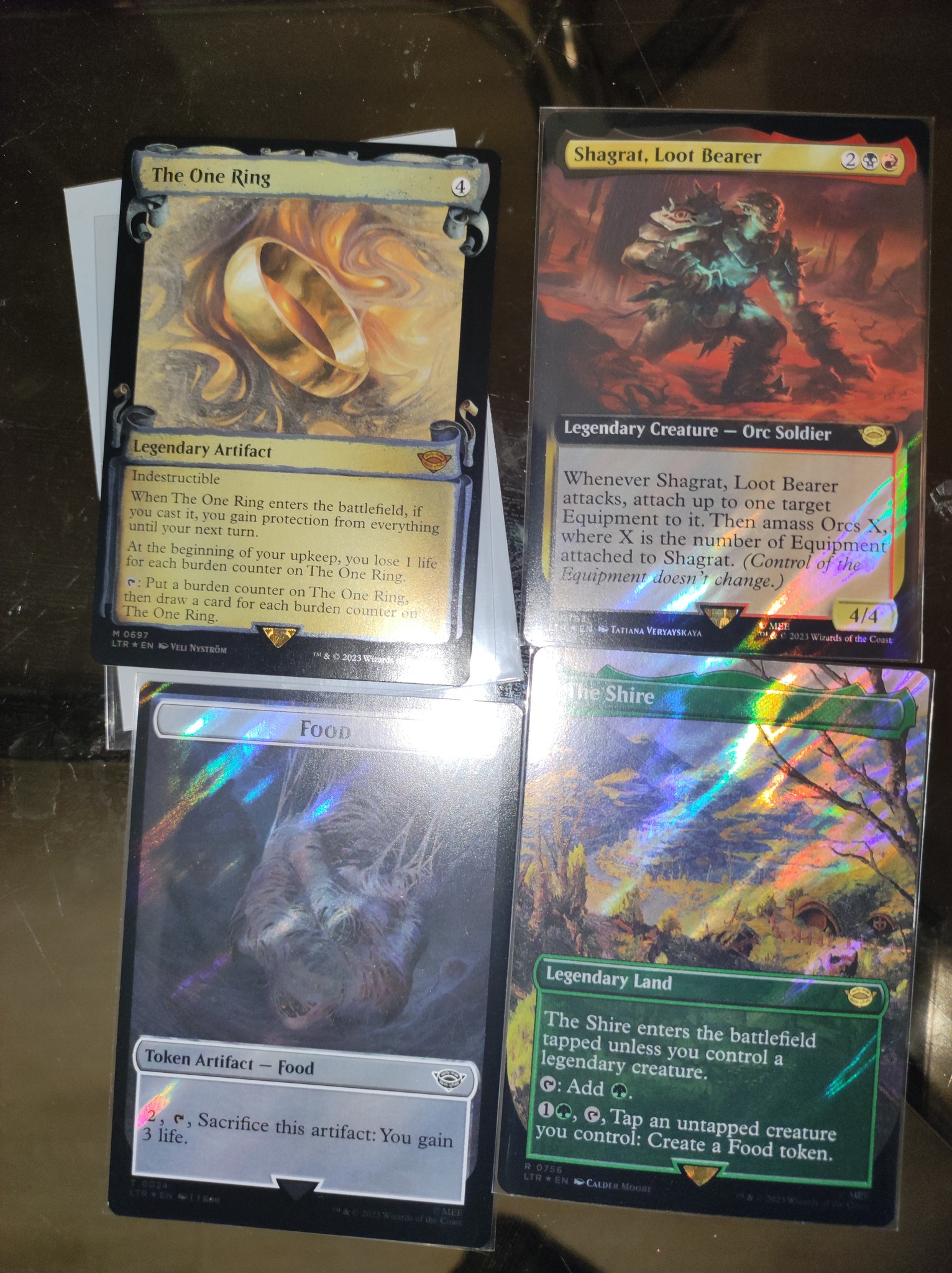 What version is this Magic: the Gathering card with silver foil?