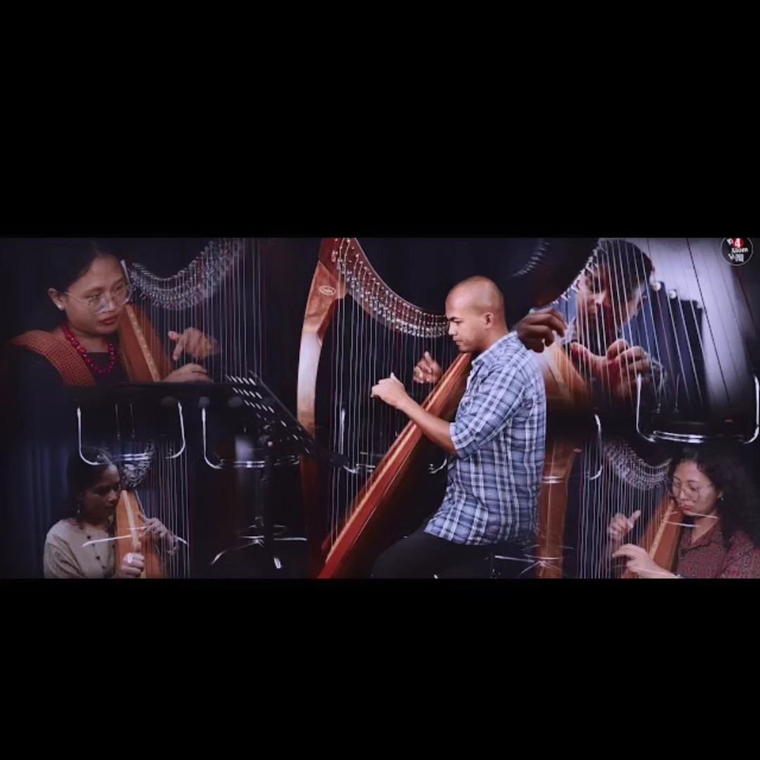 Check out the Live interview on the Harp Musical Instrument at a Local ...