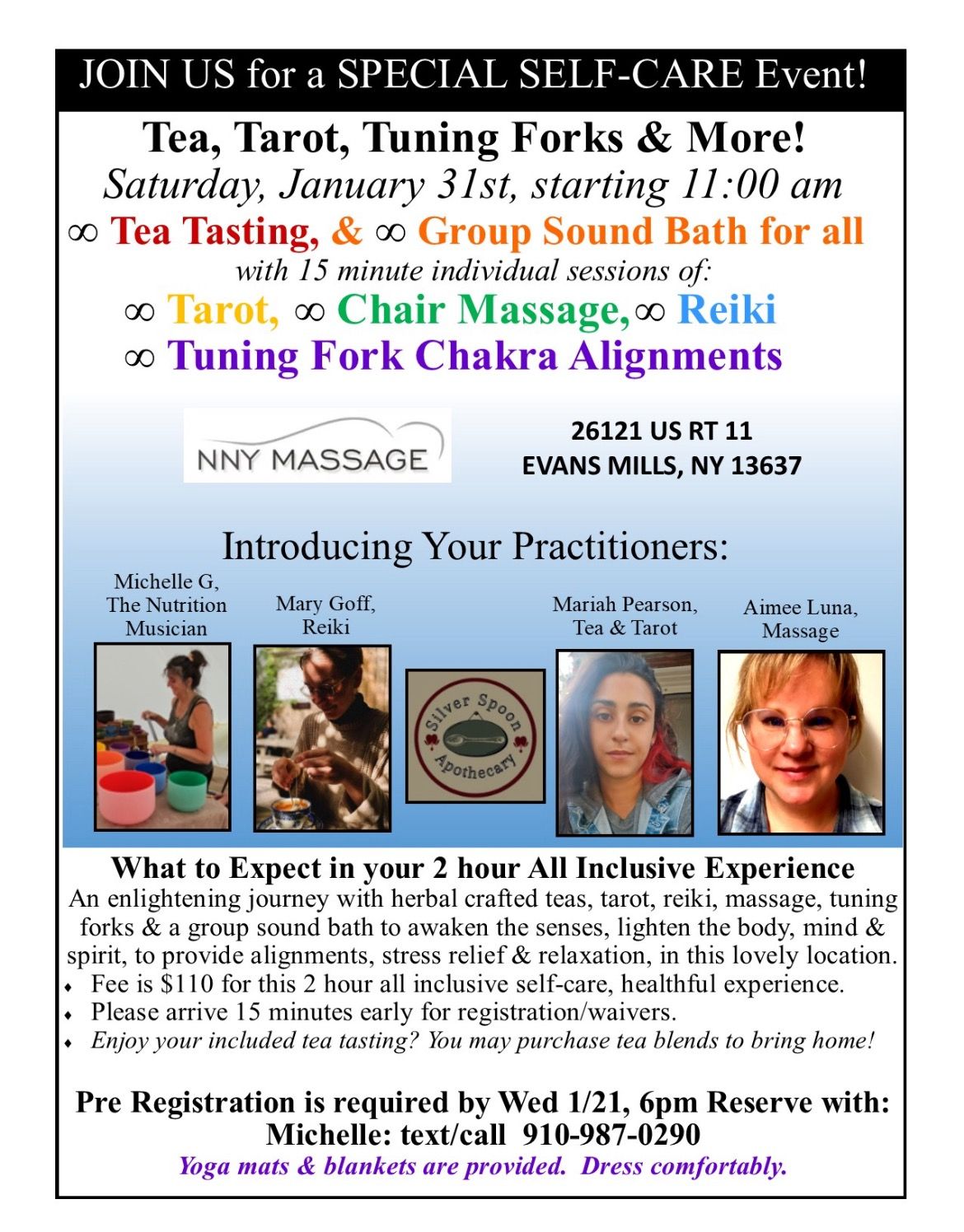 Tea, Tarot, Tuning Forks and More