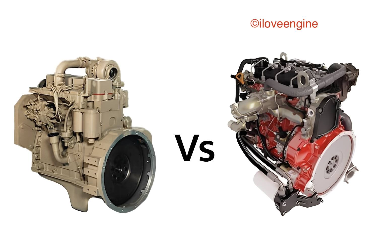 I Love - The classic Cummins 4BT and the modern Cummins R2.8 represent ...