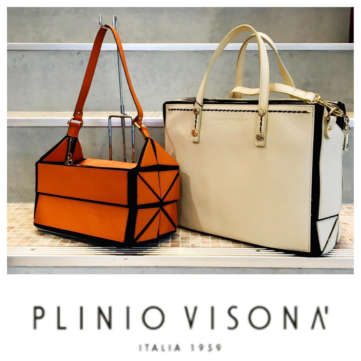 PLINIO VISONA プリニオヴィソナ ORIGAMI bag フェア イタリアの 