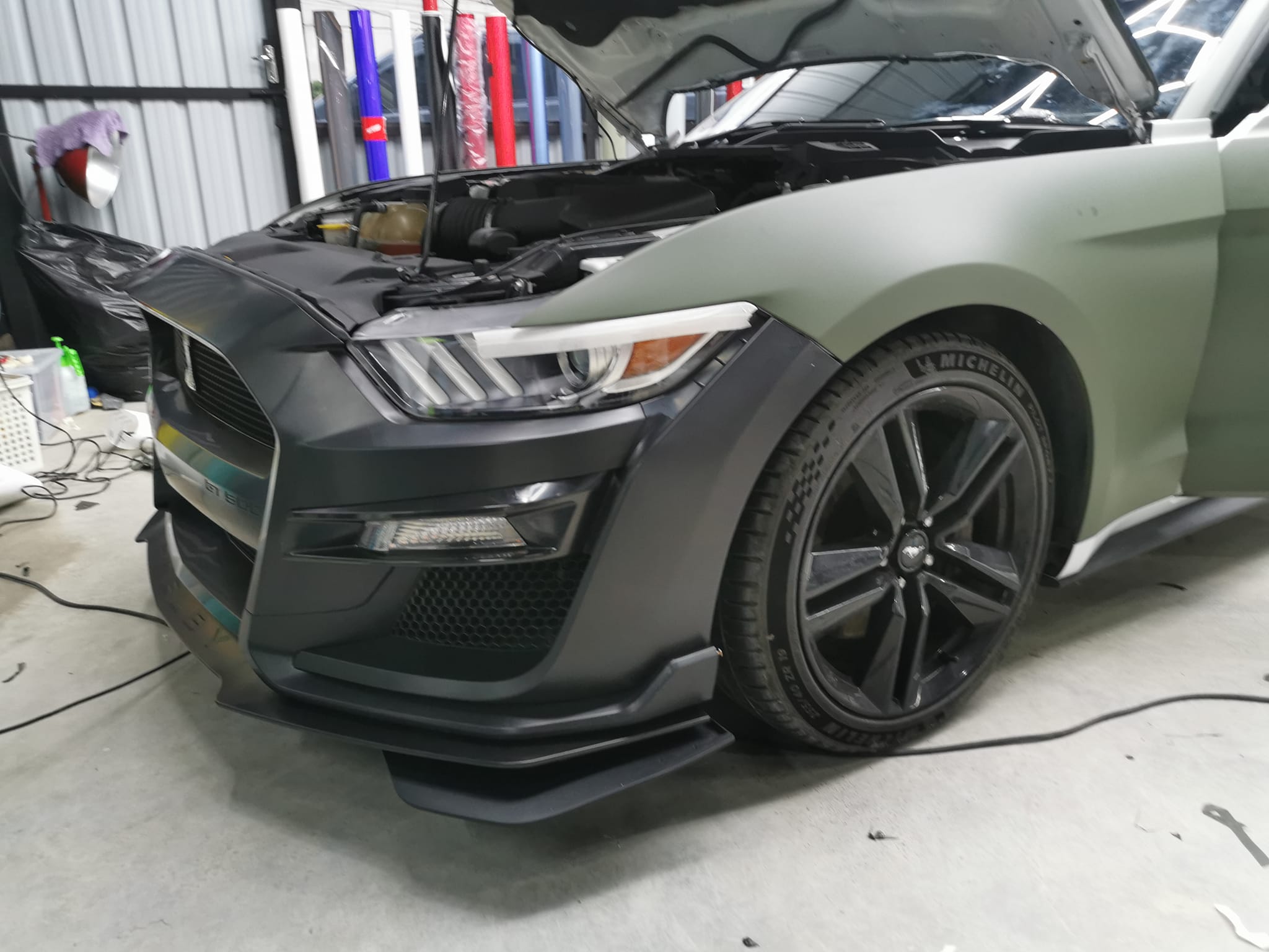 Car Wrap Pro - Ford Mustang Wrap เปลี่ยนสี ทั้งคัน... | Facebook