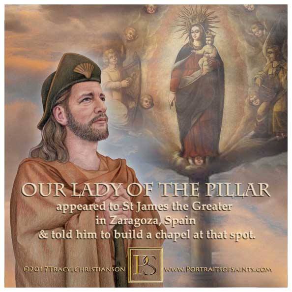 St - Our Lady of the Pillar is the name given to the Blessed Virgin ...