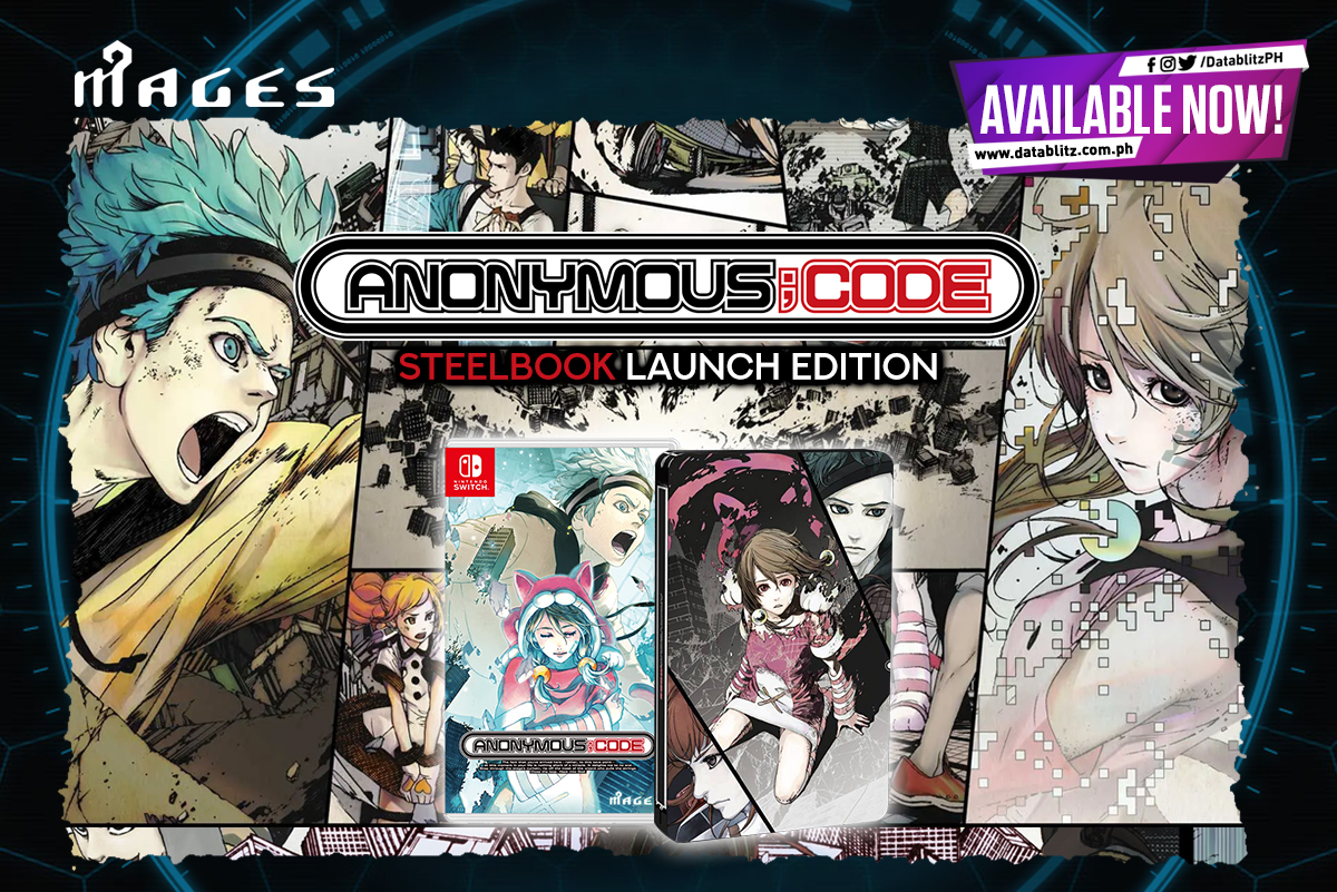 DataBlitz - HACK INTO GOD. Anonymous Code Steelbook...