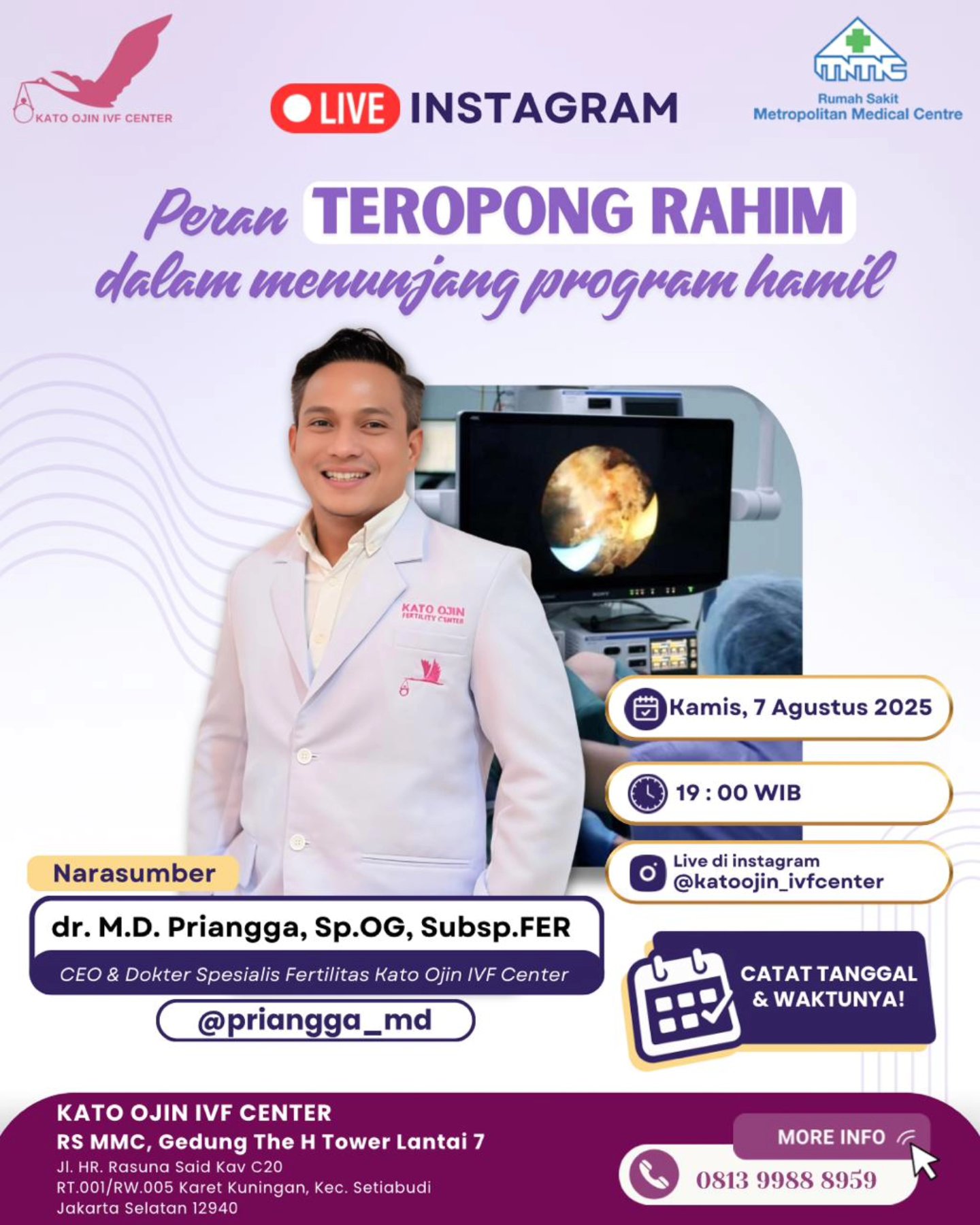 KATO OJIN Fertility center | Jakarta