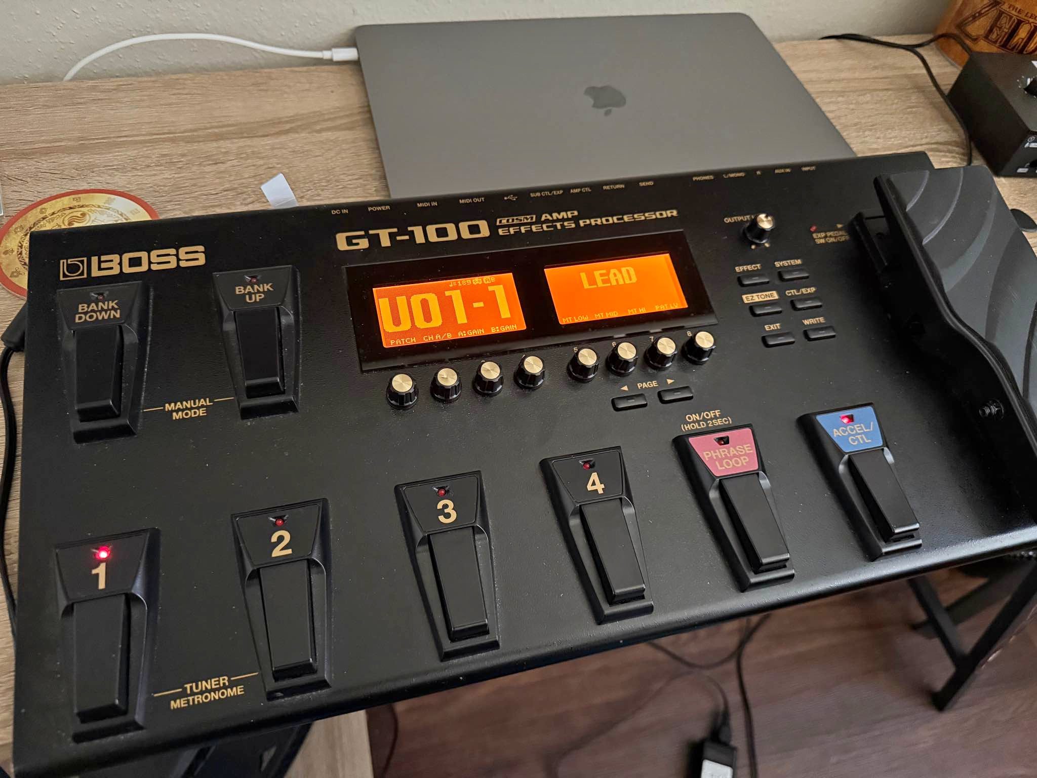 Boss GT-100 - Multi Effects Pedals - Conroe, Texas | Facebook ...