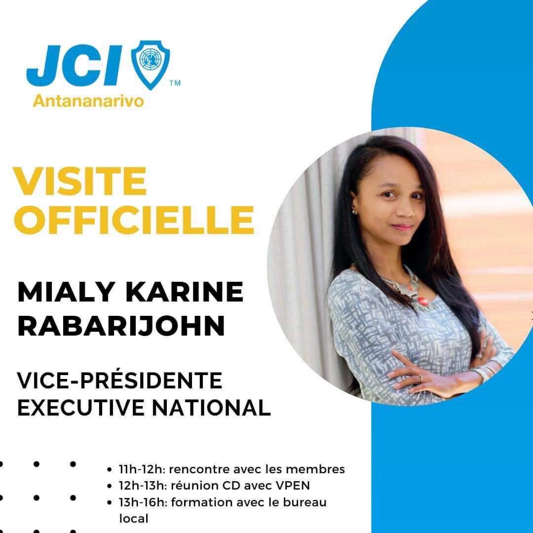 Nous recevrons également la visite... - JCI Antananarivo | Facebook