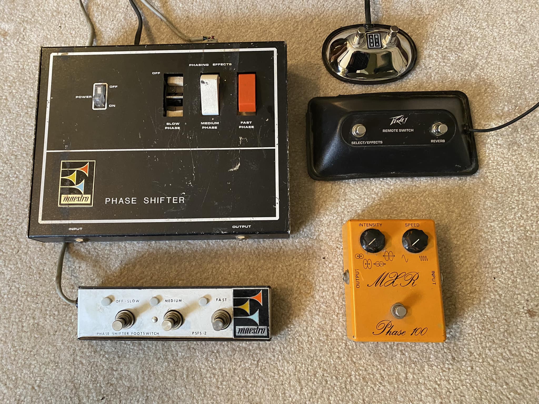 Vintage phase shifters from the 1970s