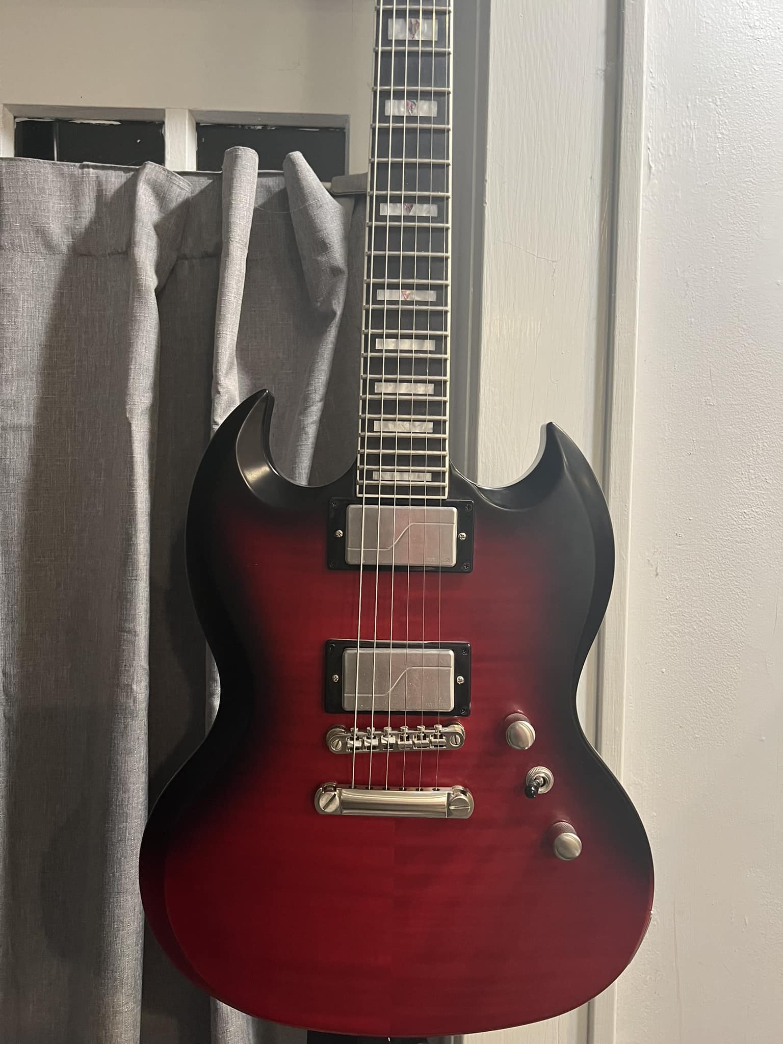 Epiphone Prophecy SG with Fishman Fluence pickups