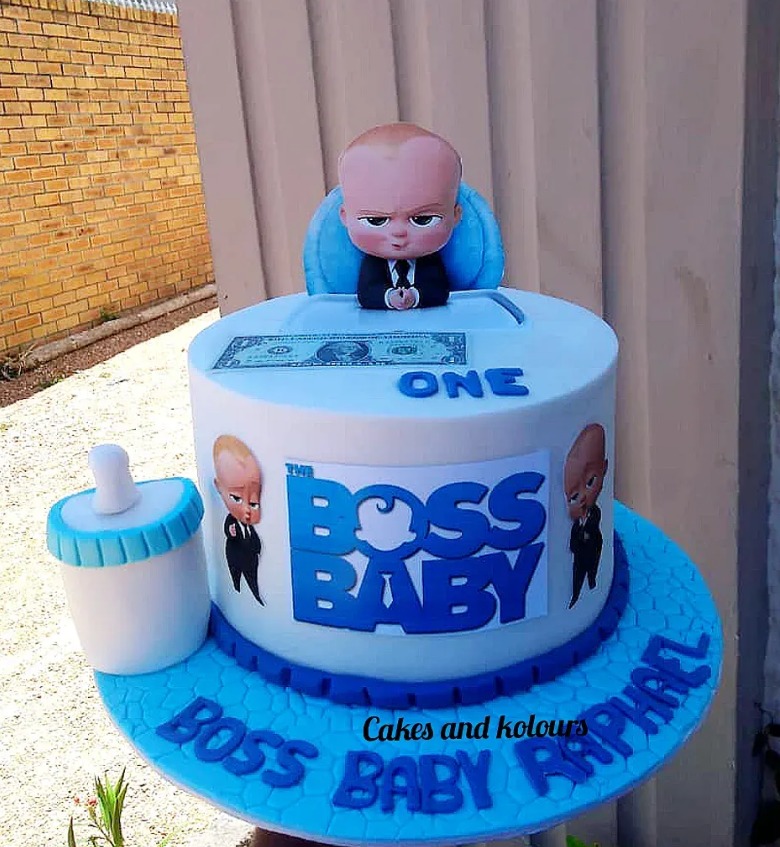 Cakes & Kolours - For Boss baby Raphael💙😀 . Anything to...