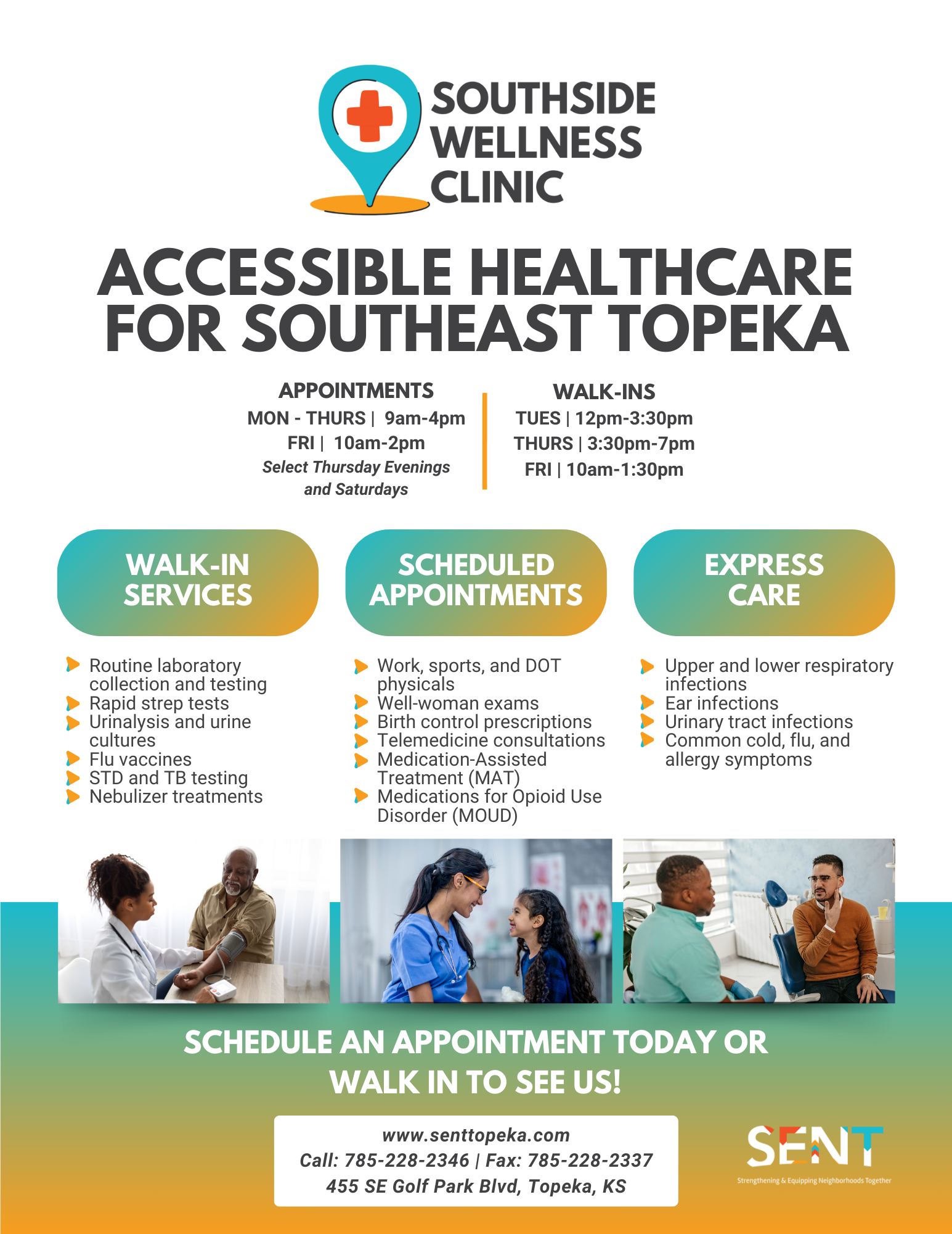 SENT Topeka - 🌟 Your Health, Our Mission: The Southside... | Facebook