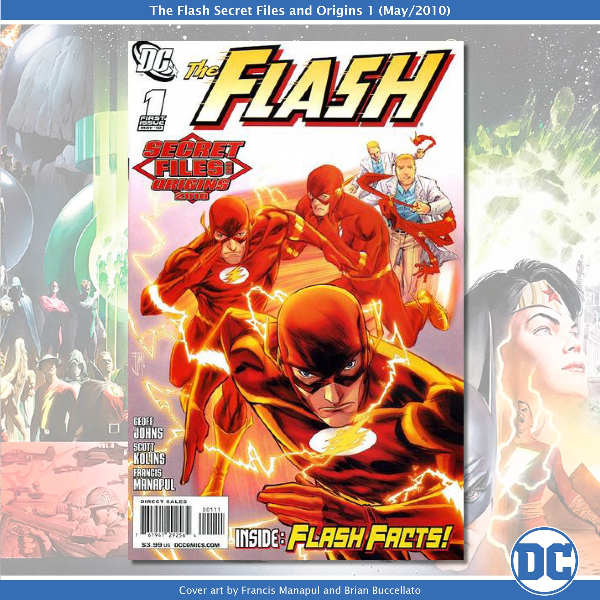 The Flash Secret Files and Origins 1... - Capa de Quadrinhos