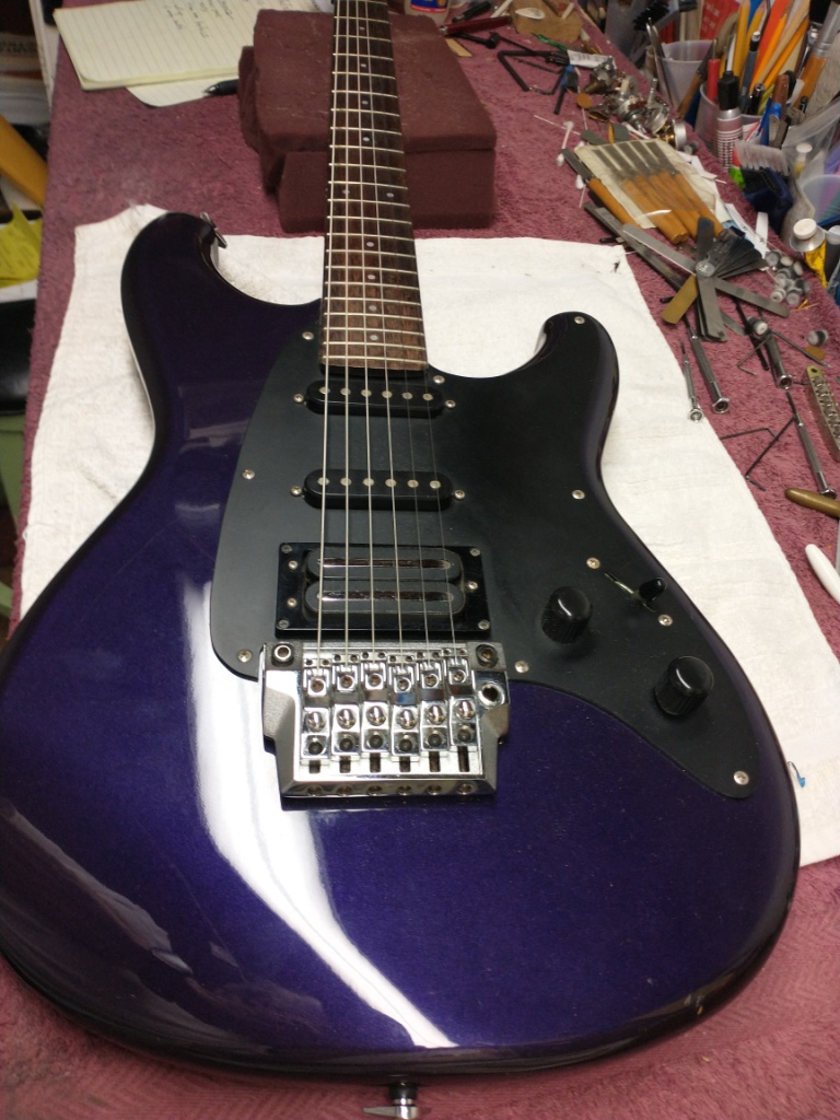Restoring a 1983 Ibanez RS1000 Roadstar guitar