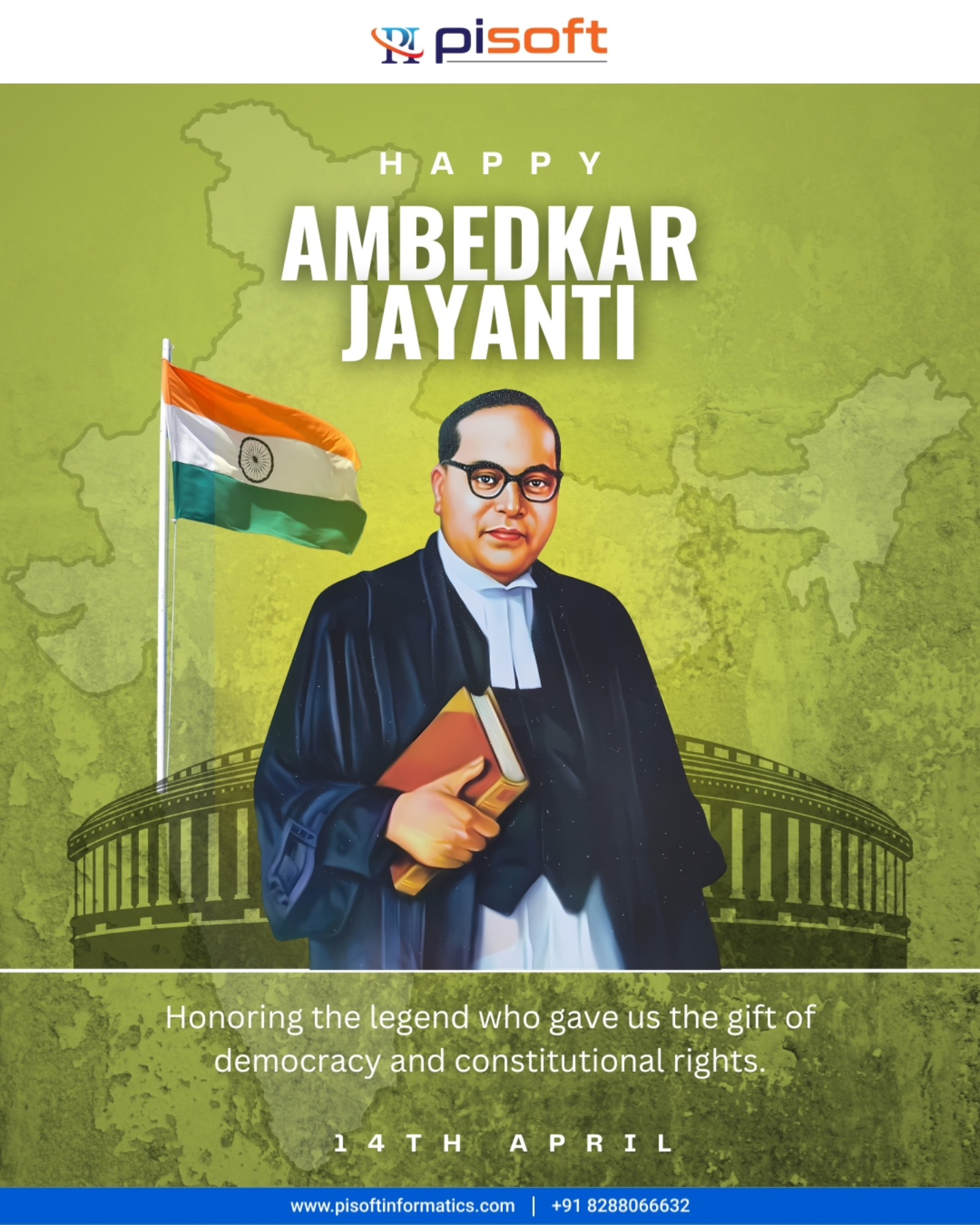 Pisoft - Saluting the architect of the Indian Constitution – Dr. B.R ...