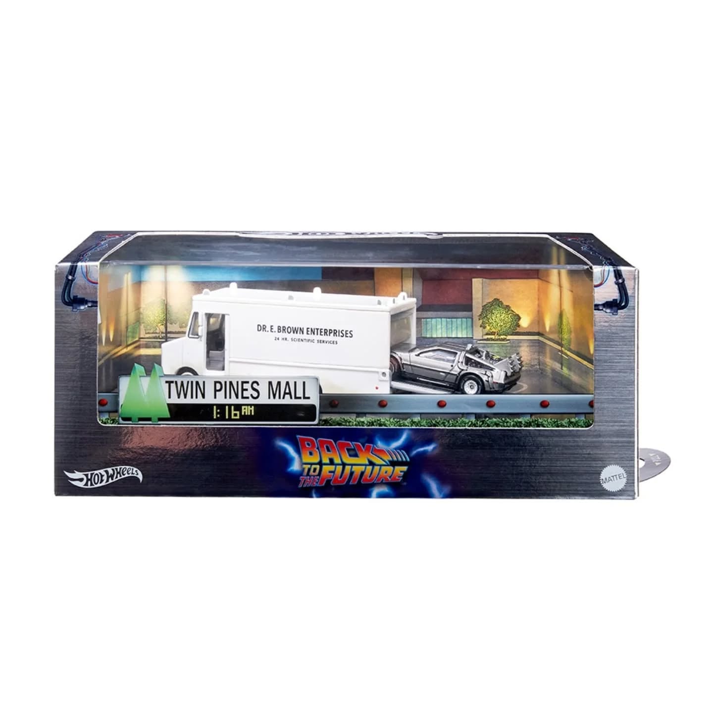Hot Wheels Back to the Future set at San Diego Comic-Con 2025