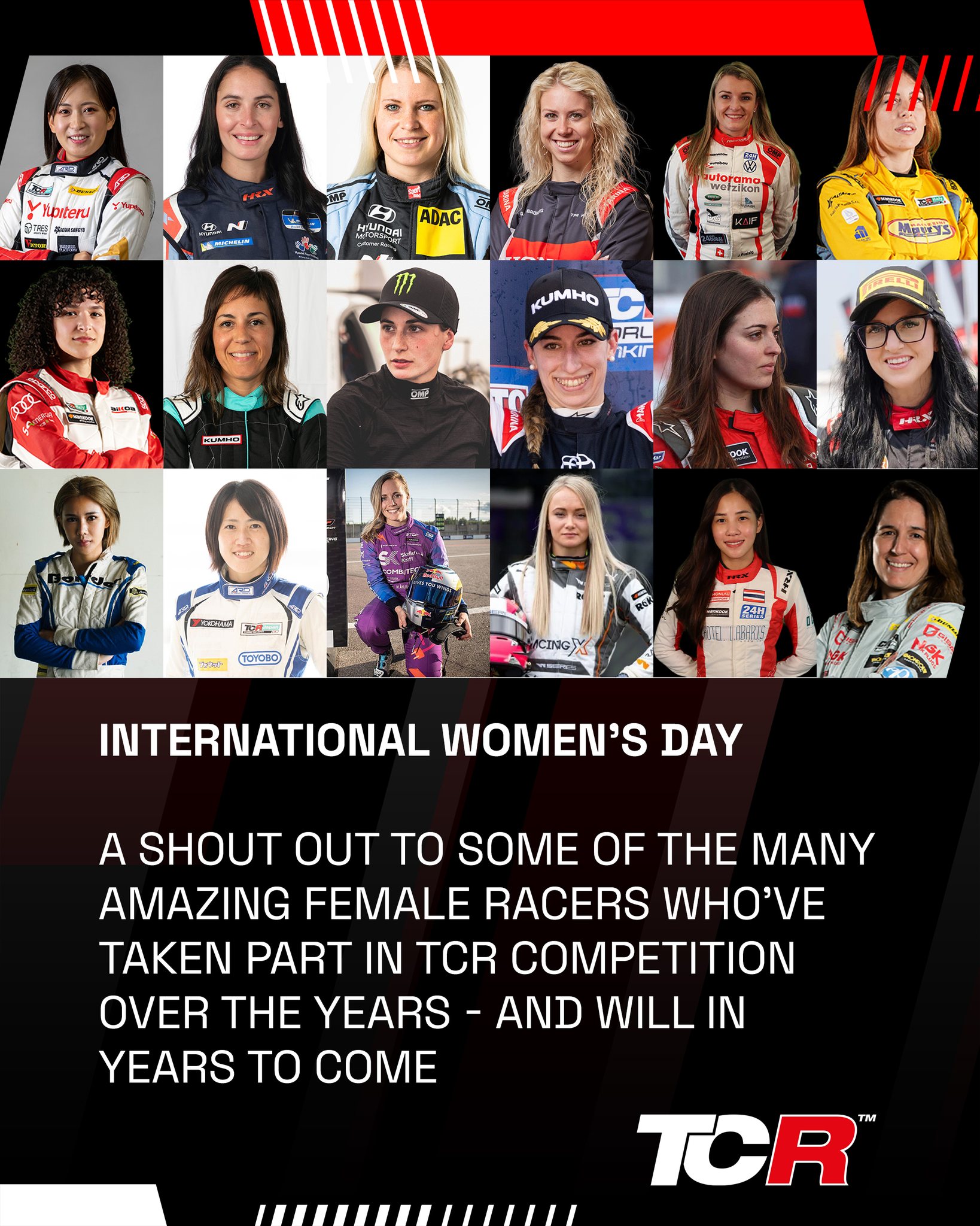 TCR Series - We celebrate all women in motorsport -we've had many ...