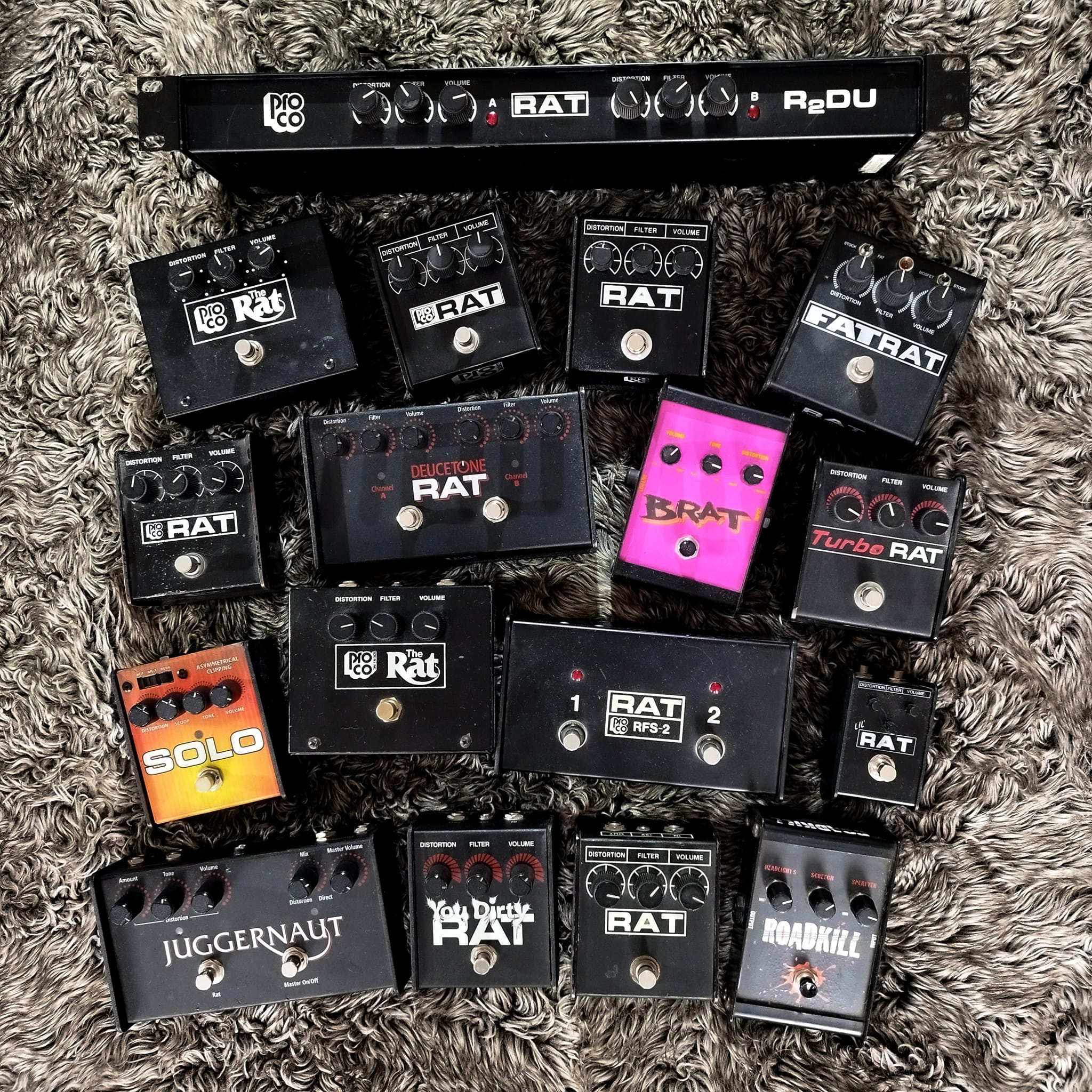 Has anyone rehoused a ProCo Brat pedal?