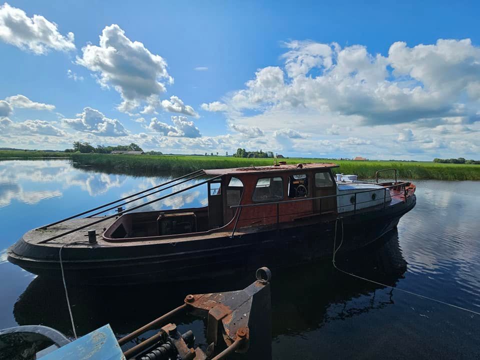 Patrouillevaartuig, politieboot, motorboot, deutz, opknapper ...