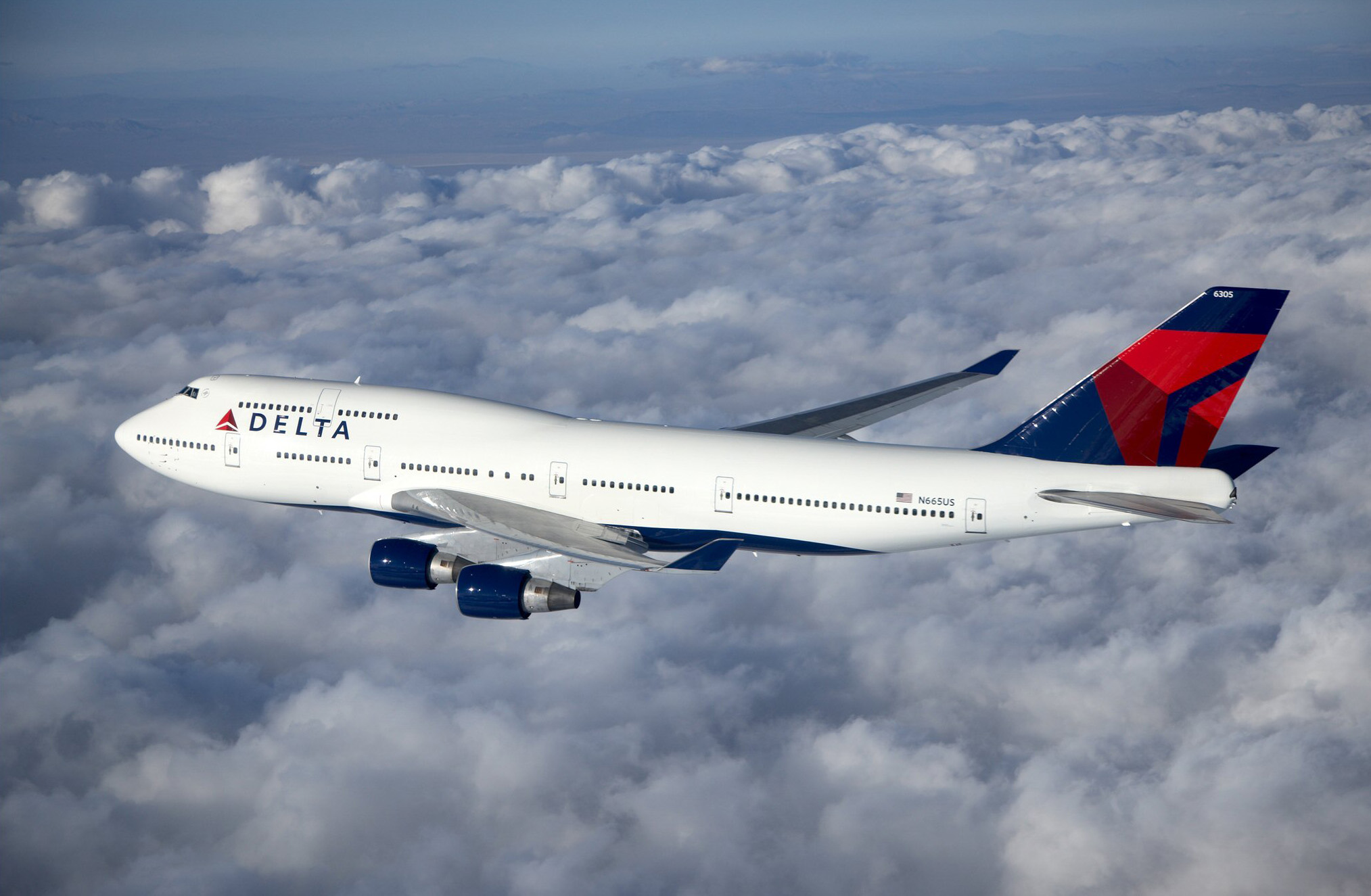 Il Boeing 747-451 di Delta Air Lines N665US (CN / LN 23820 / 726