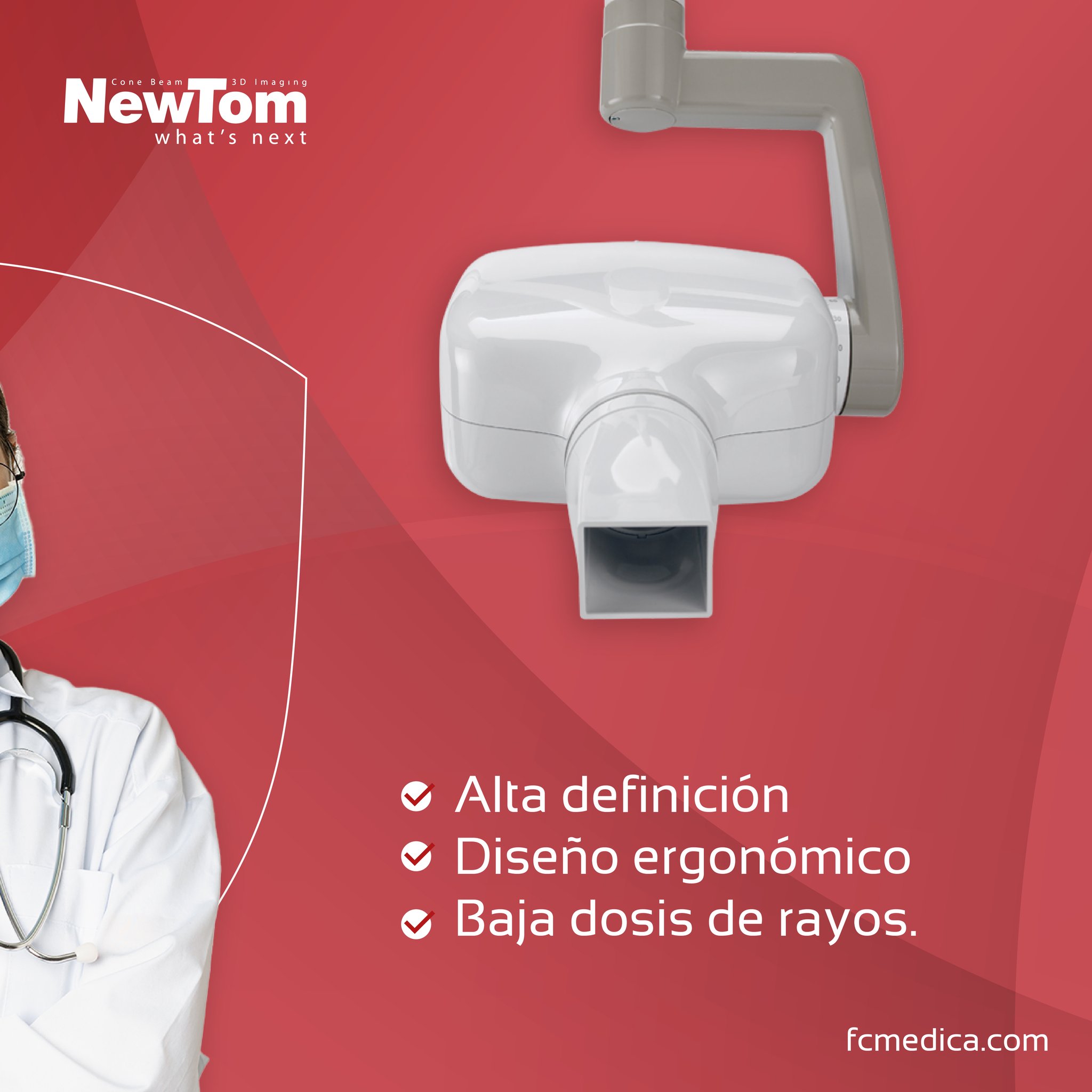 El dispositivo NewTom RXDC... - FC Equipamiento Médico SAC