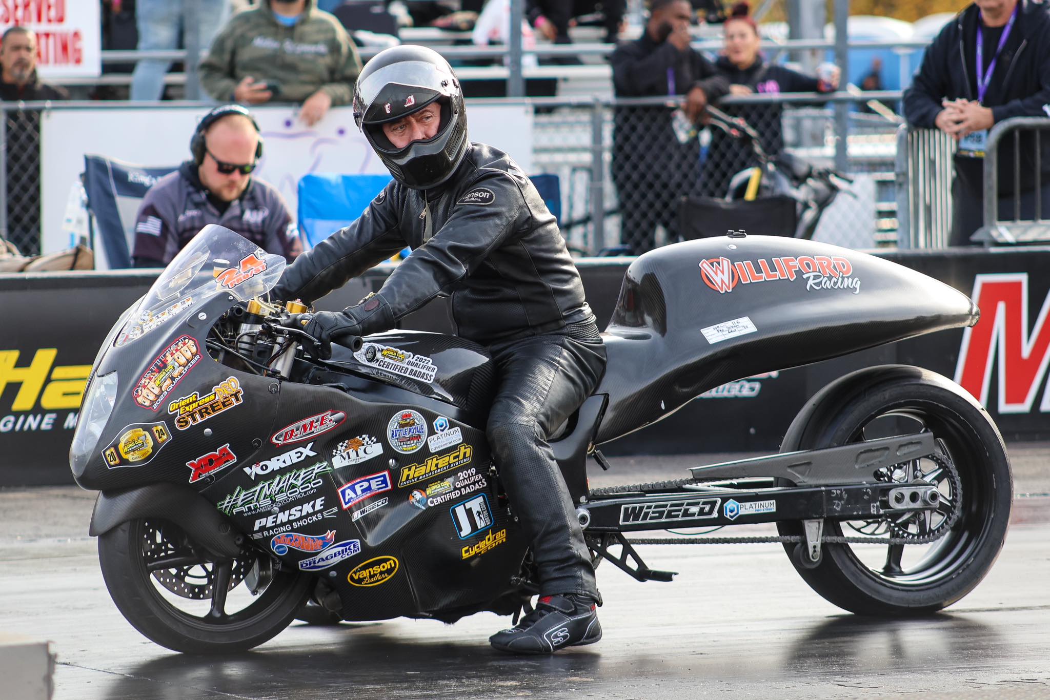 Rodney Williford went for a spicy ride in Pro Street Bike at last