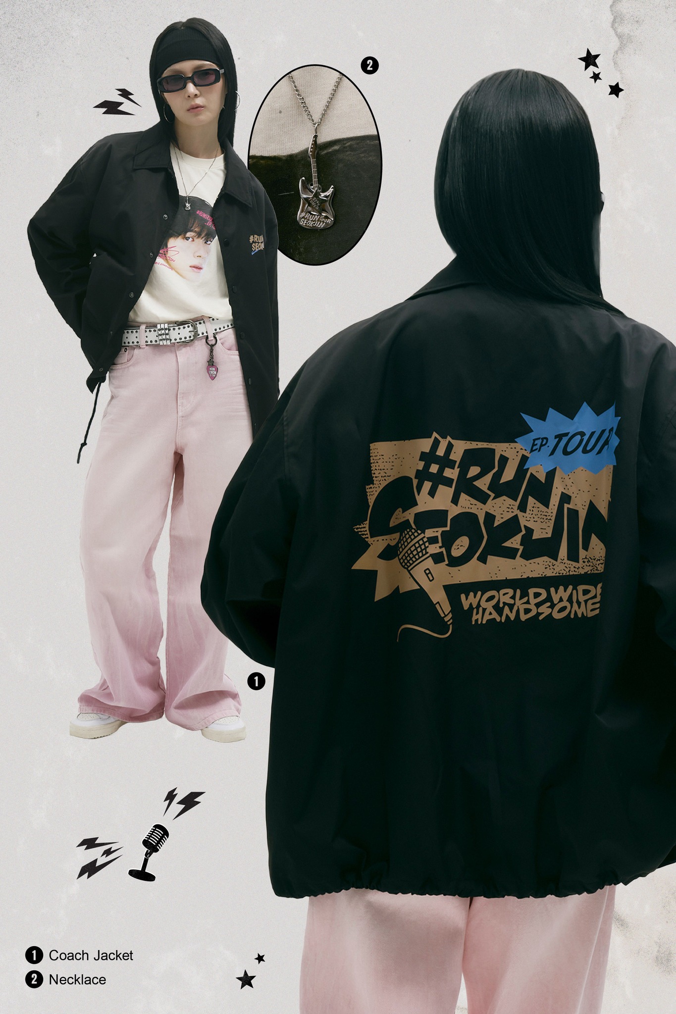 진 (Jin)' RUNSEOKJIN_EP.TOUR' Merch 💸