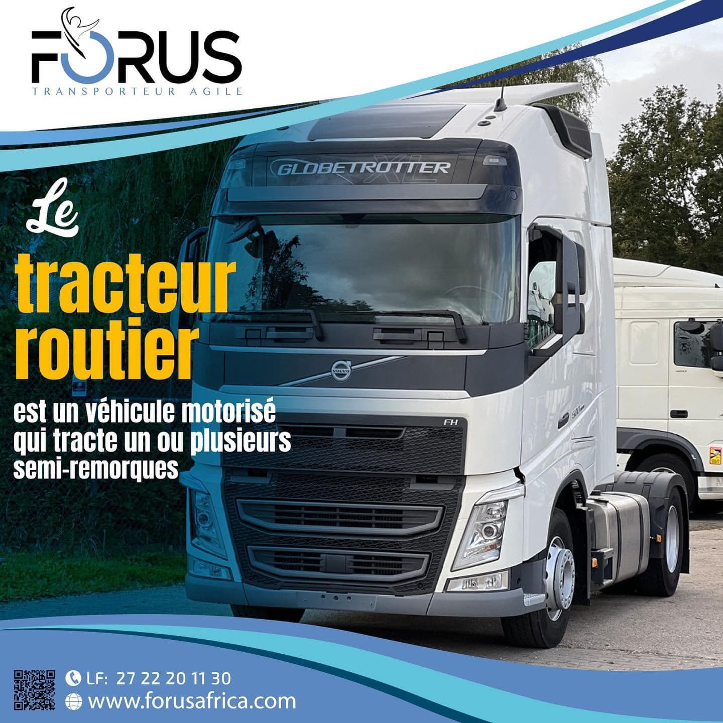 Forus, - 📌Connaissez-vous le tracteur routier ? C’est un véhicule ...