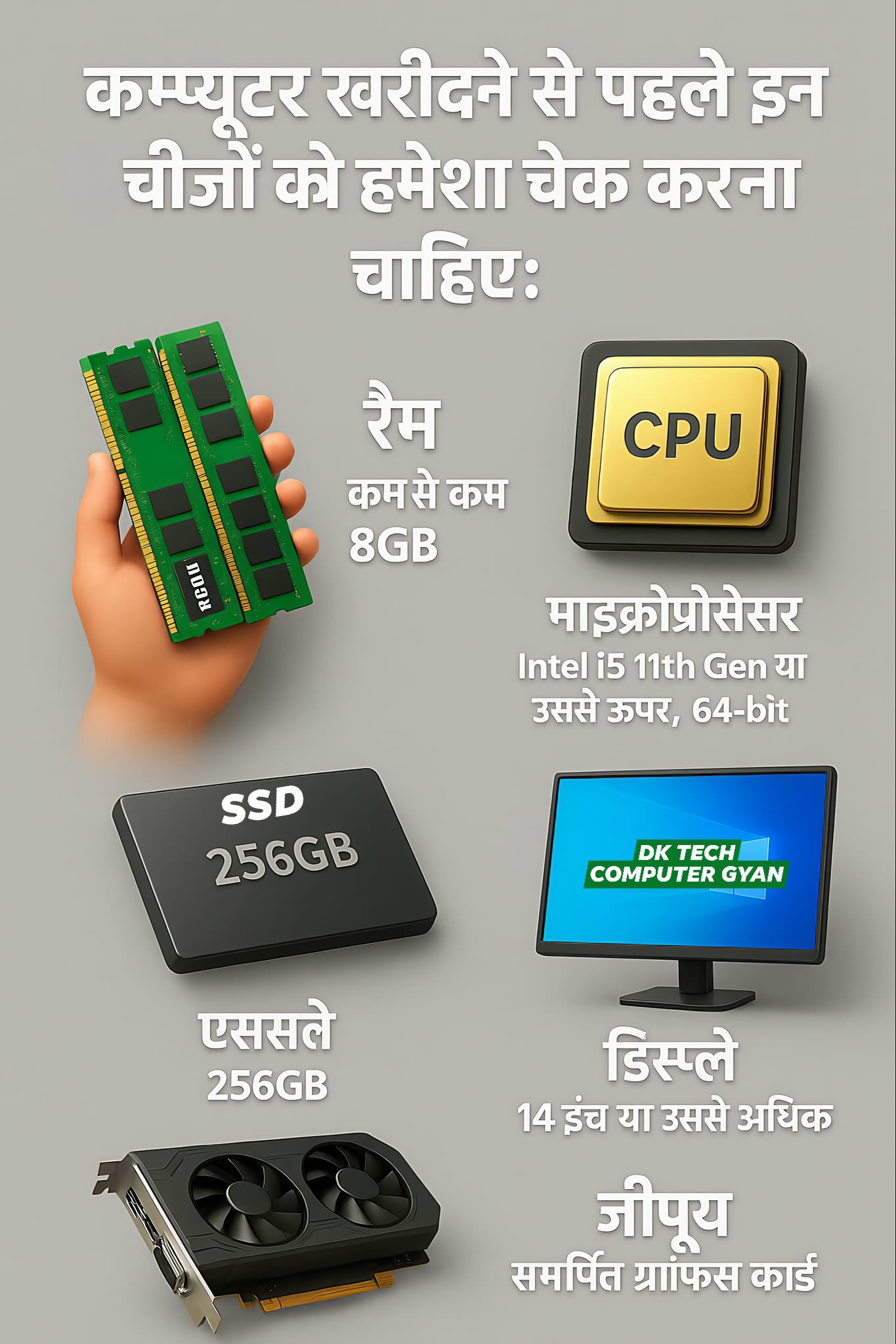 DK - Computer ya laptop kharidte samay aapko apne budget, use case (kis ...