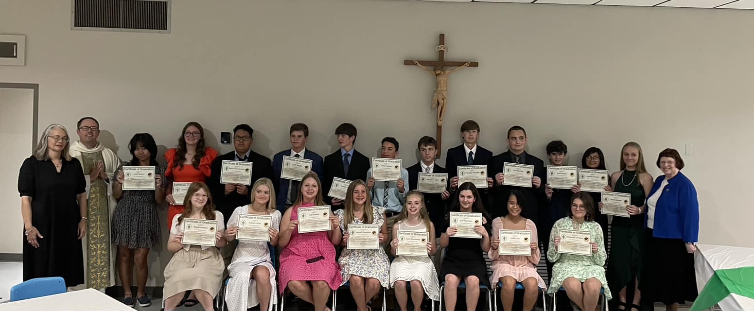 St. - Congratulations to our 8th grade class of 2023! We wish you peace ...