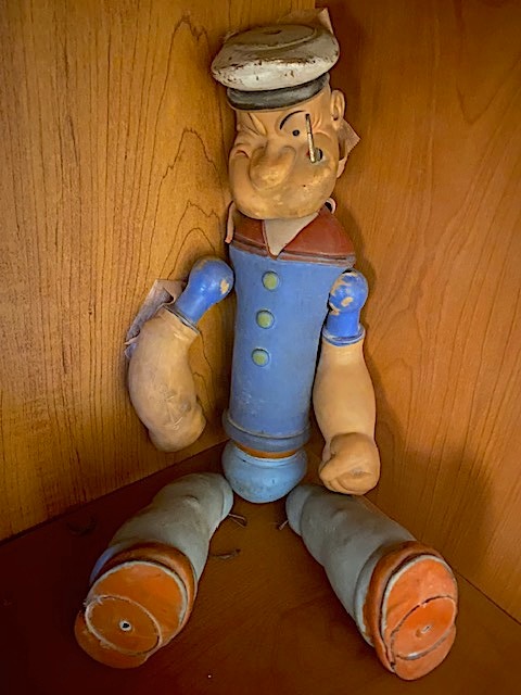 Vintage Linemar Popeye toy for sale