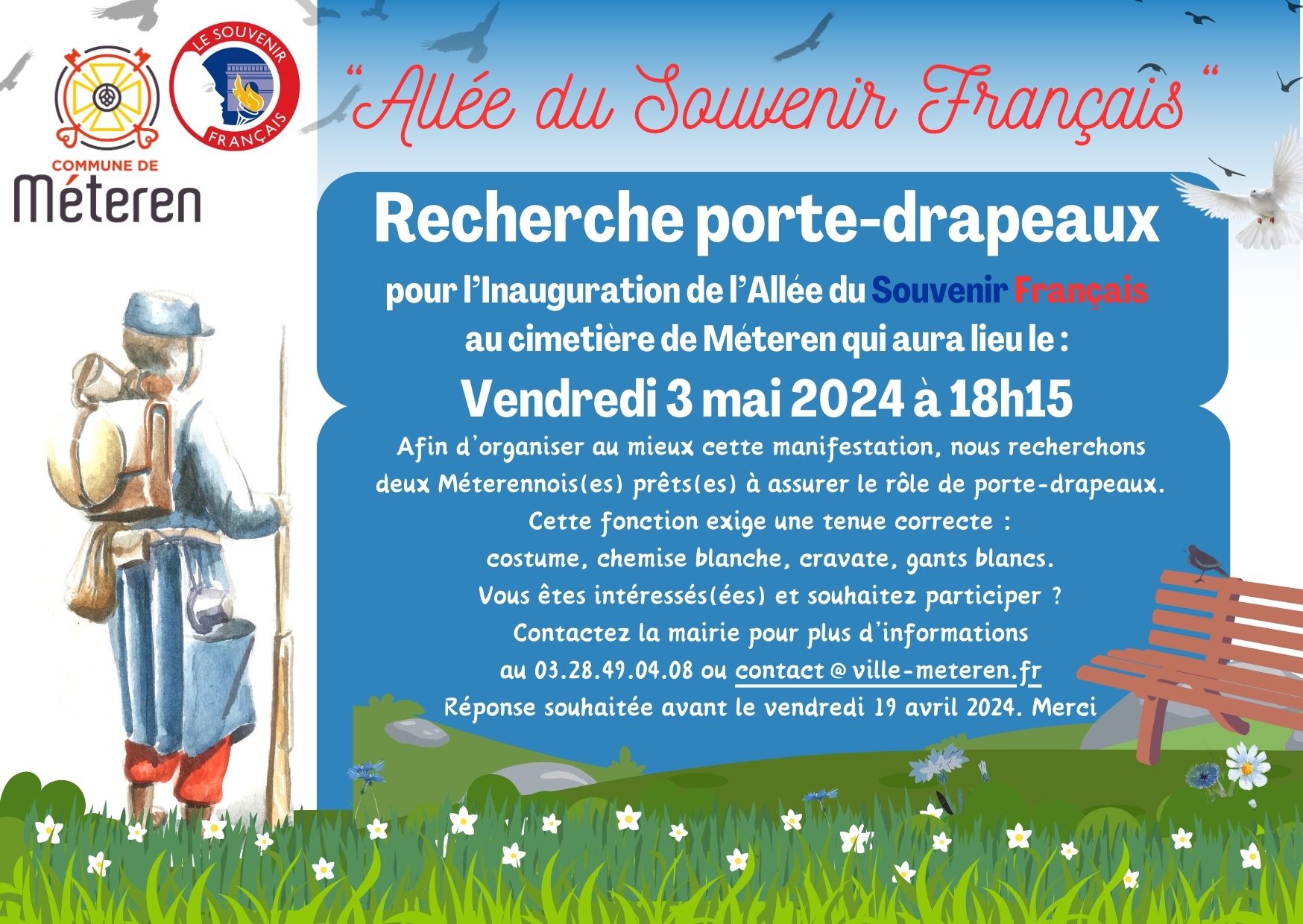 Commune - [INAUGURATION ALLÉE DU SOUVENIR FRANÇAIS] 🇫🇷 📆 Le vendredi 3 ...