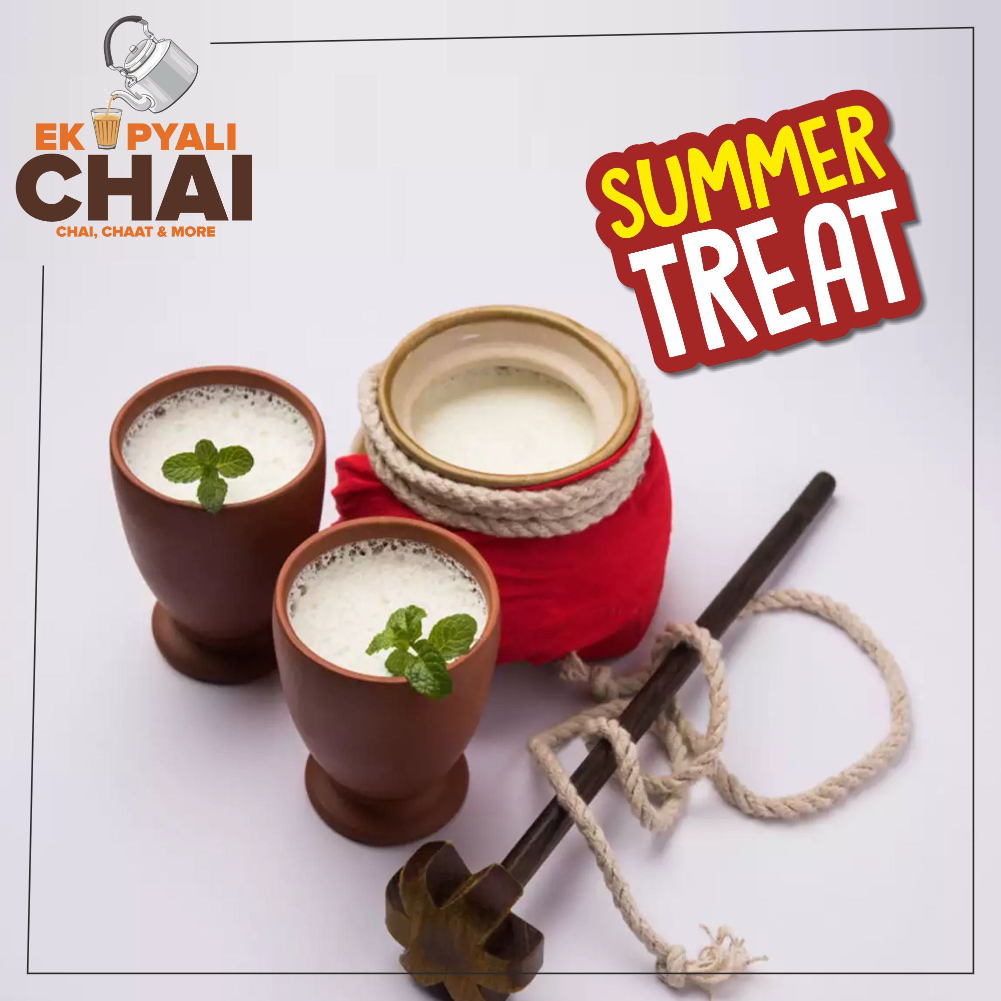 Ek Pyali Chai - The Summer treat! Relish in the cool...