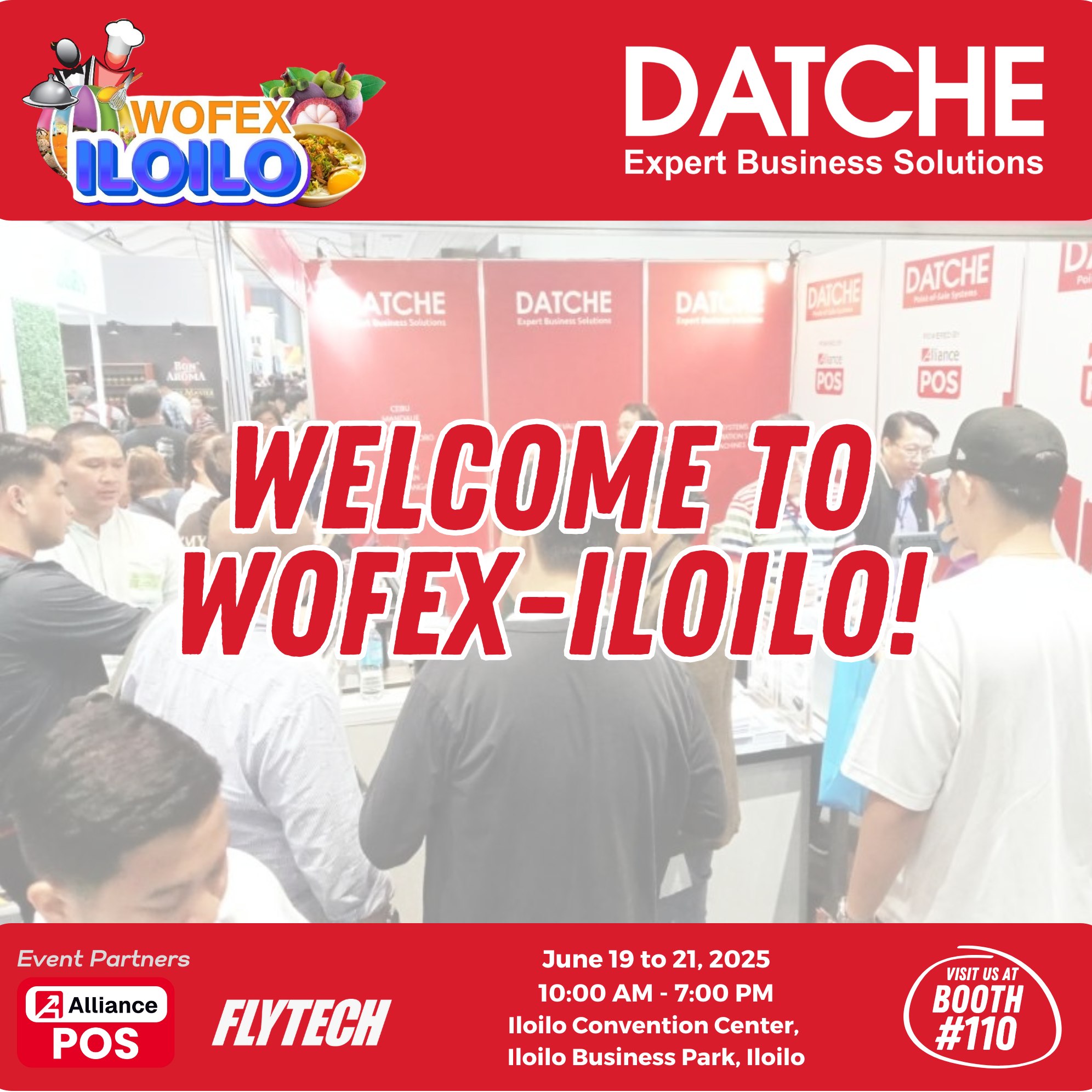 DATCHE - Today is D-Day! Welcome to the first day of WOFEX - World Food ...