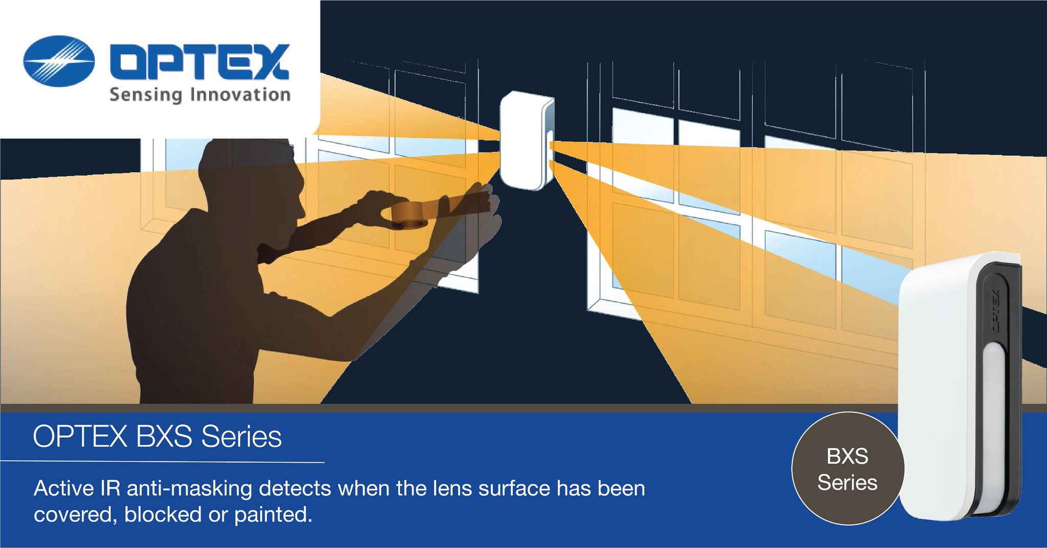 The BXS Series is equipped with IR... - OPTEX Security EMEA | Facebook
