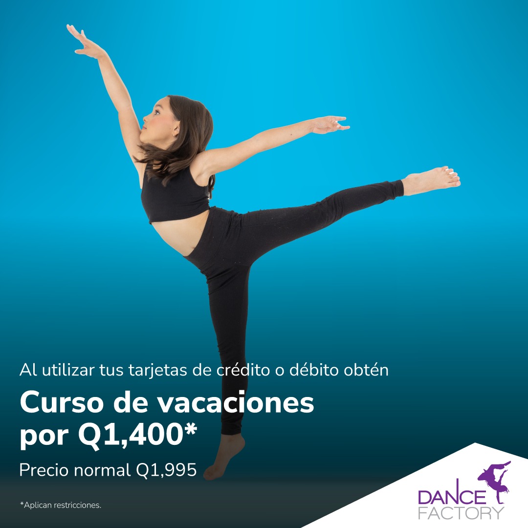 Banco - El mejor curso de vacaciones está en The Dance Factory. 💃👯🩰 ...