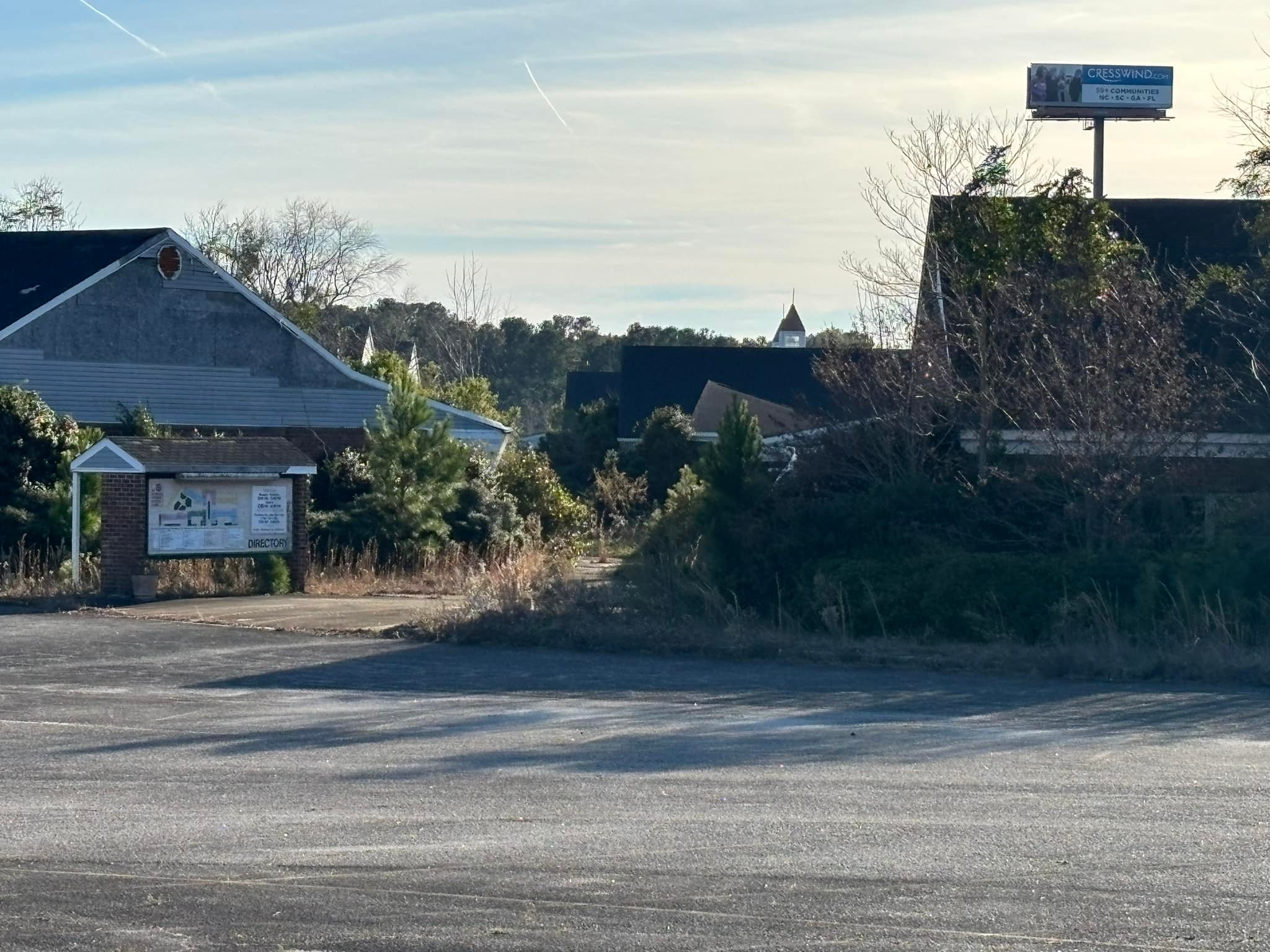 Don't trespass at the abandoned Port Vue shopping center