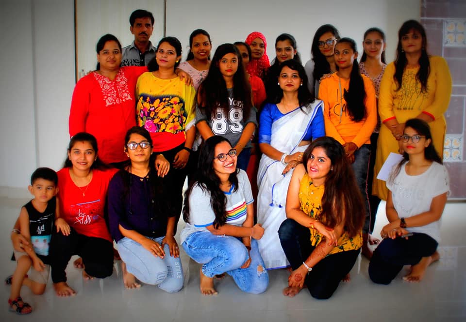 Khushi's mehndi and acadamic