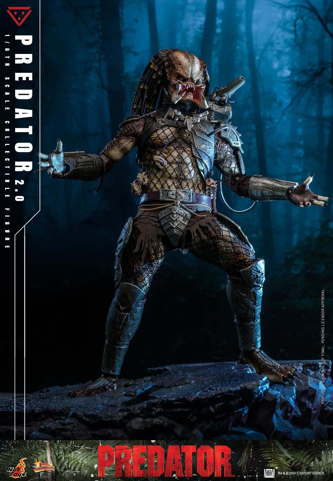 Scar Predator figure from Hot Toys