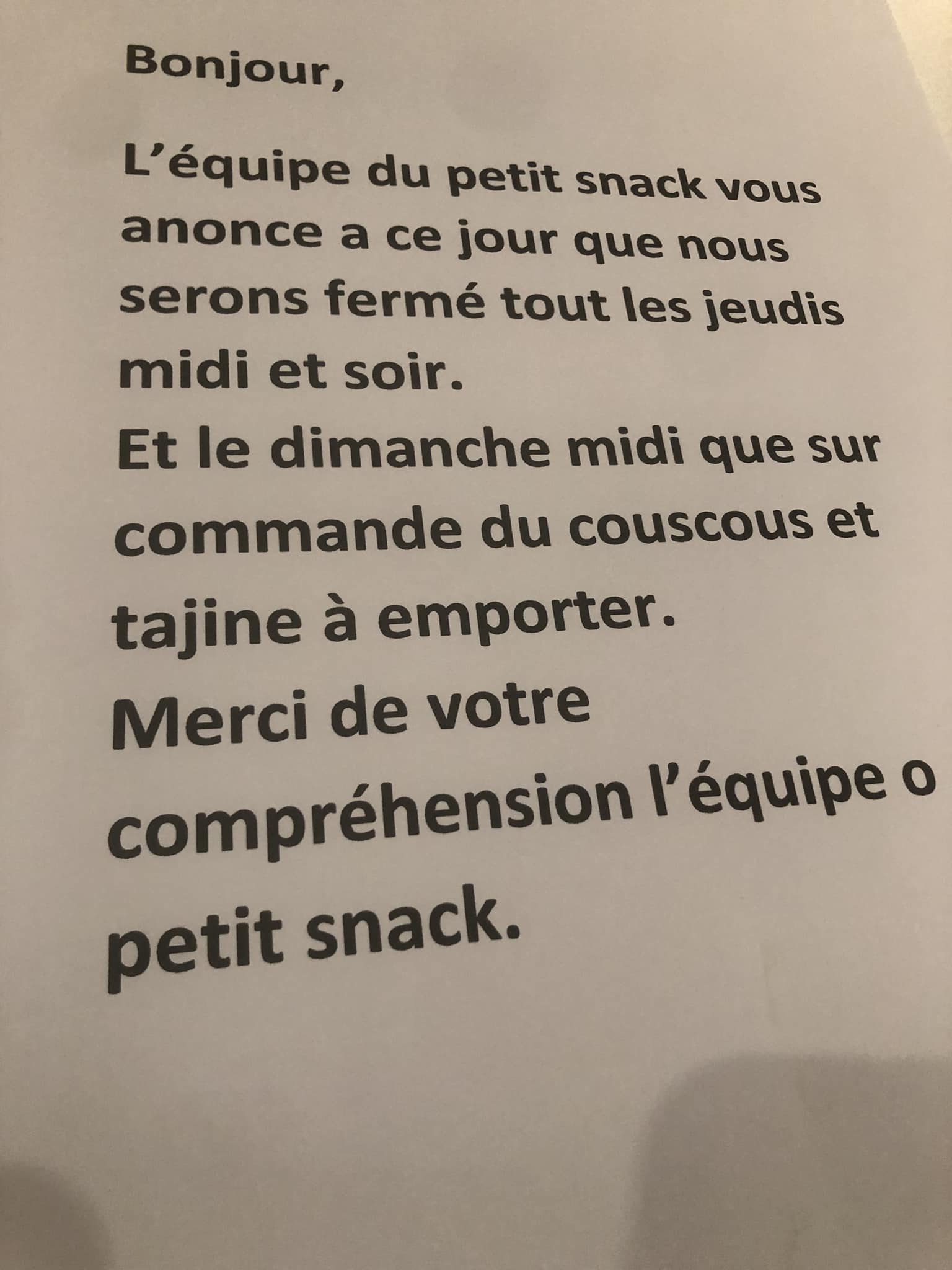 O Petit Snack | Château-Arnoux