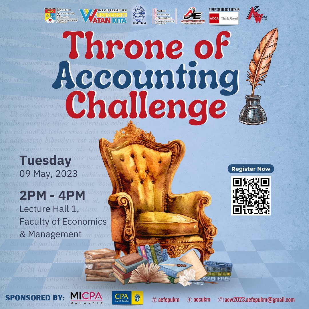 ‼️ ACCOUNTING WEEK 2023‼️ THRONE OF ACCOUNTING CHALLENGE 🌺 Hello future ...