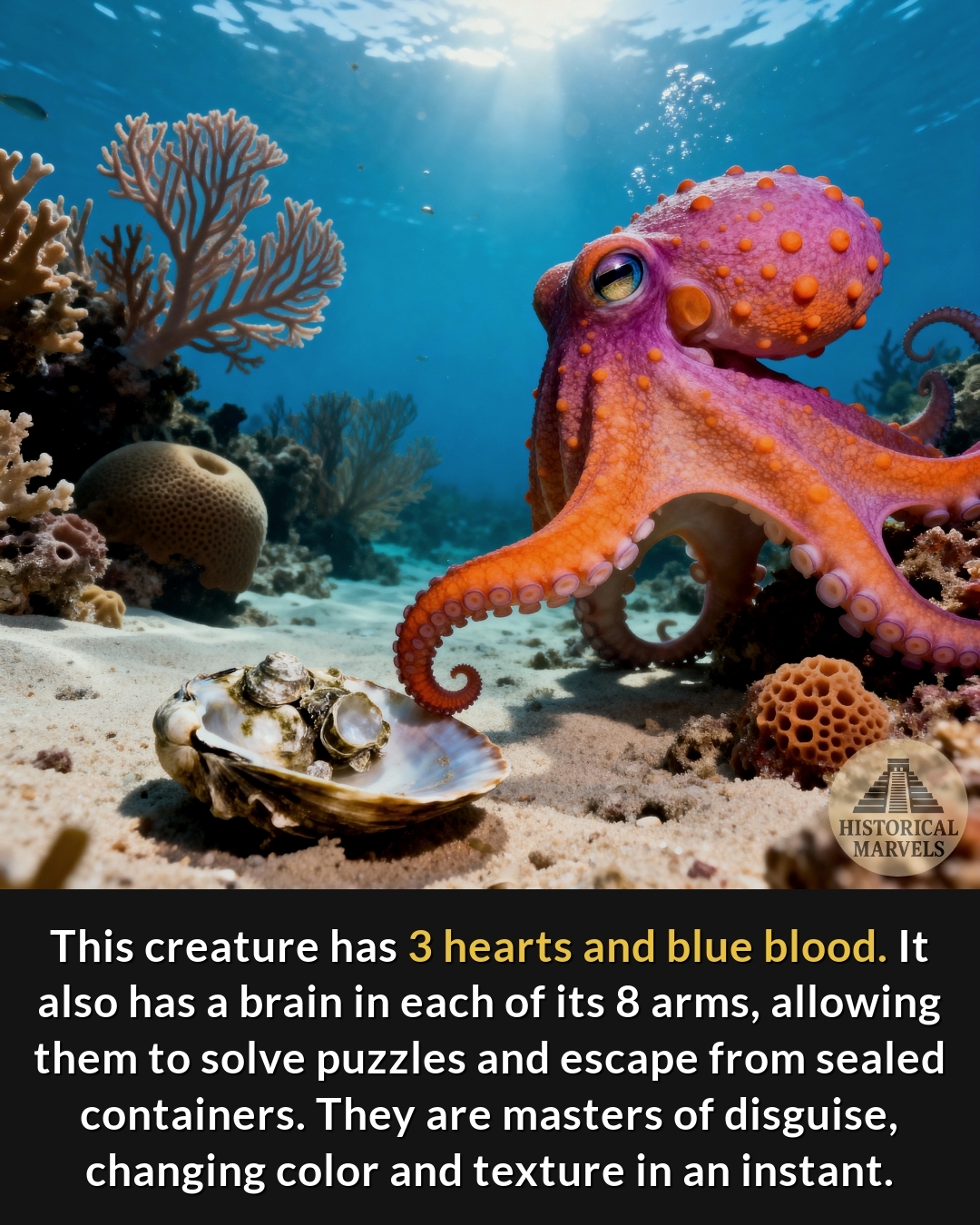 Historical - The octopus is one of the most unusual creatures in the ...