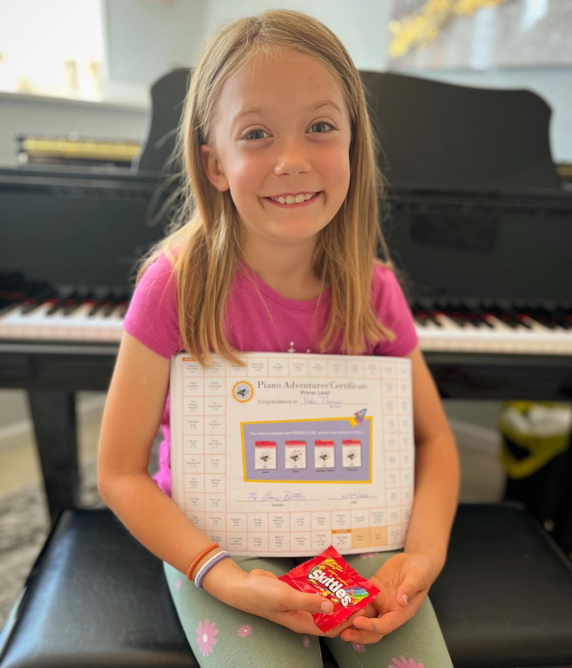 Congratulations to Veda who... - Broadway Music Studio