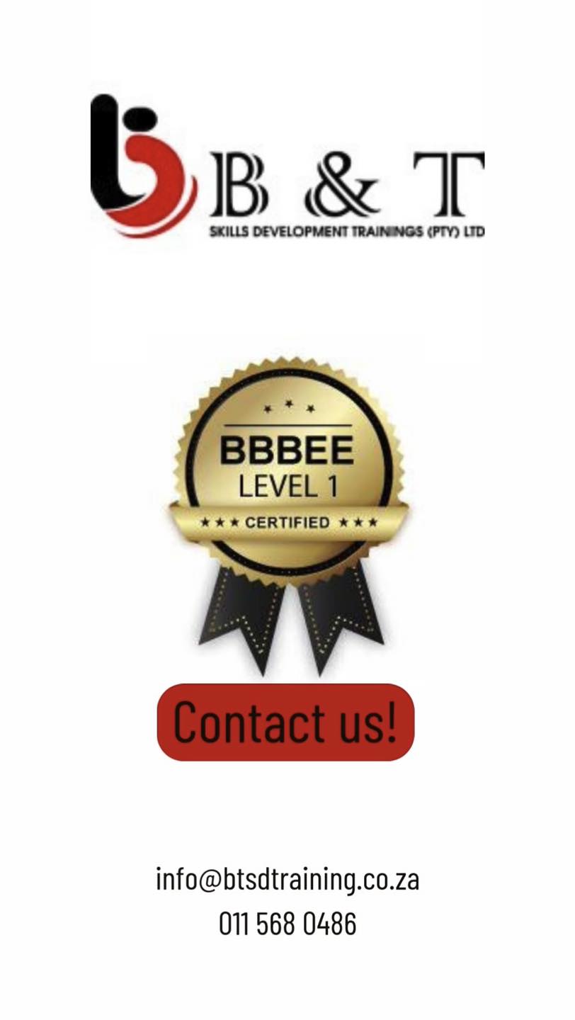 B and T Skills Development Trainings | Pretoria North